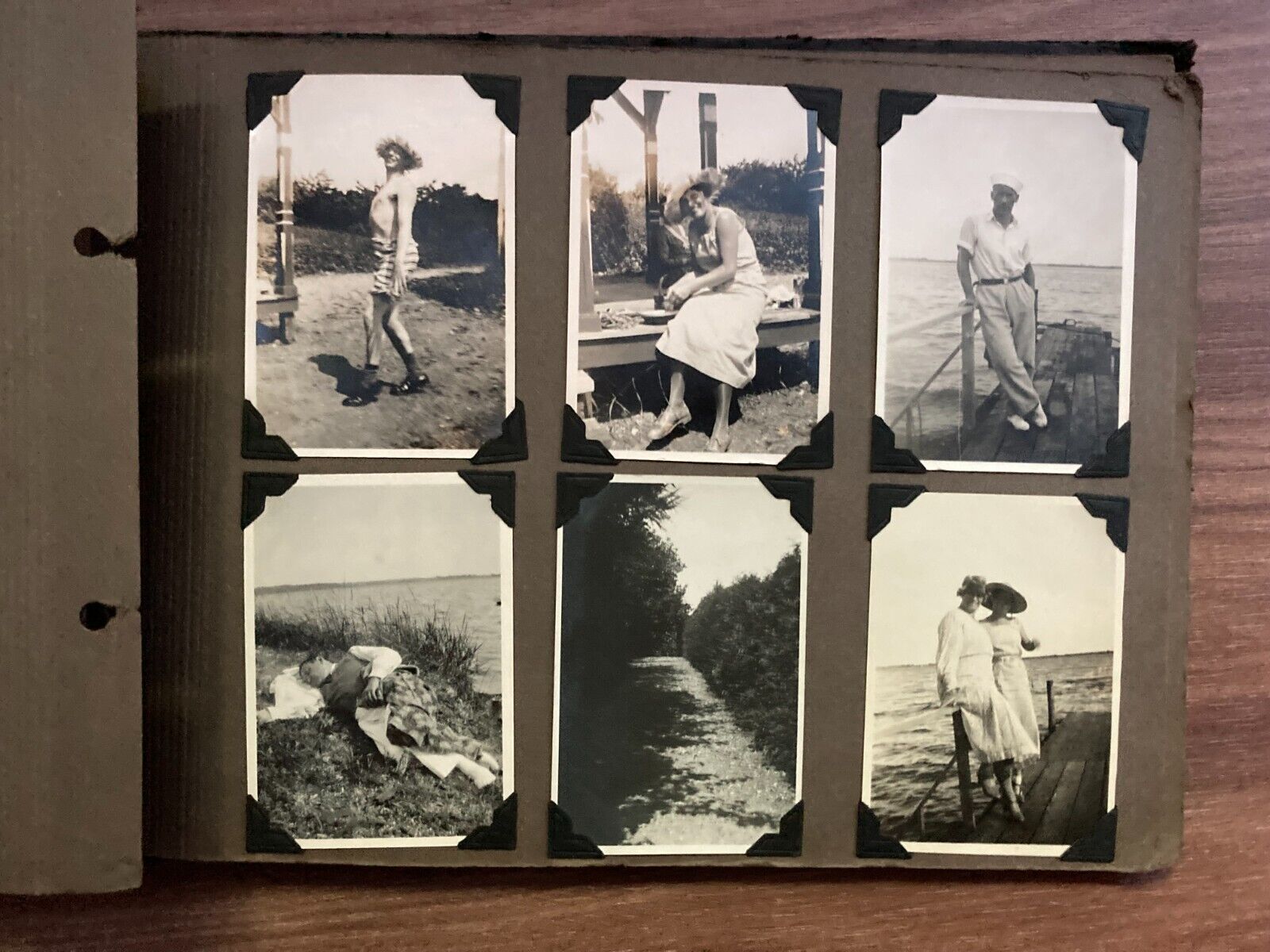 Daily Family Life in Denmark 1930s Unique Vintage Photo Album +50 pcs