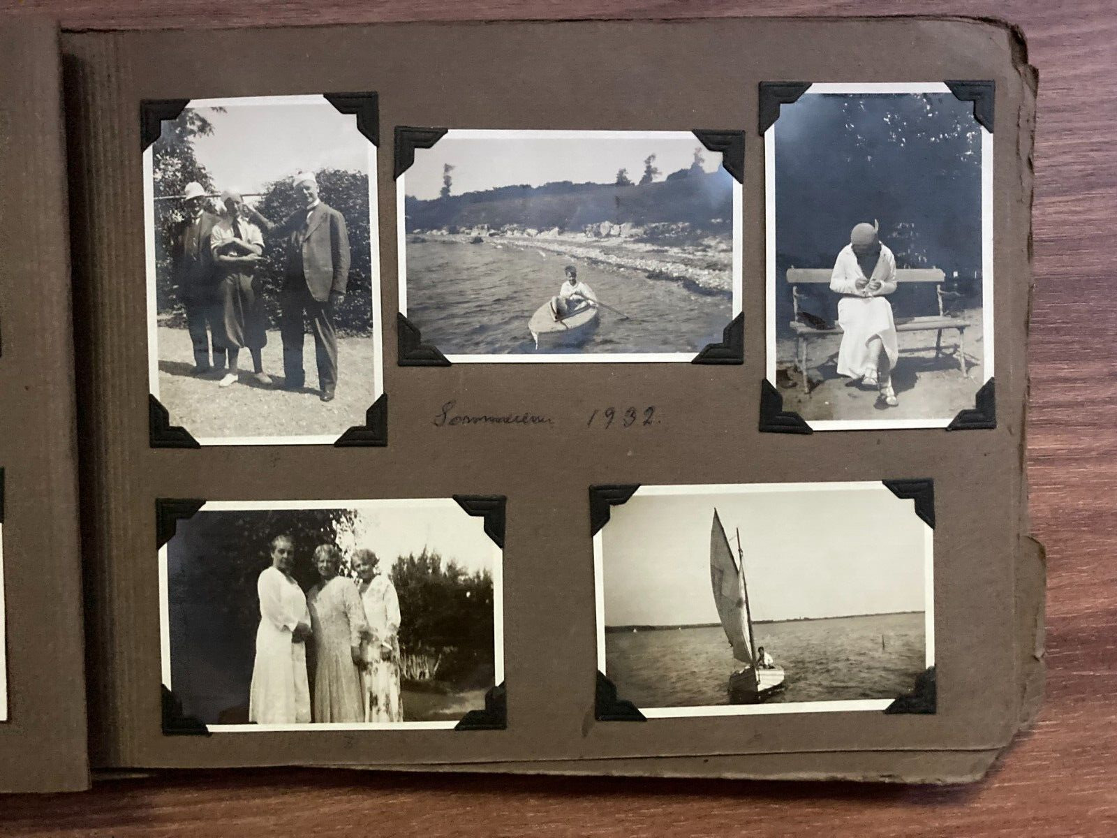 Daily Family Life in Denmark 1930s Unique Vintage Photo Album +50 pcs