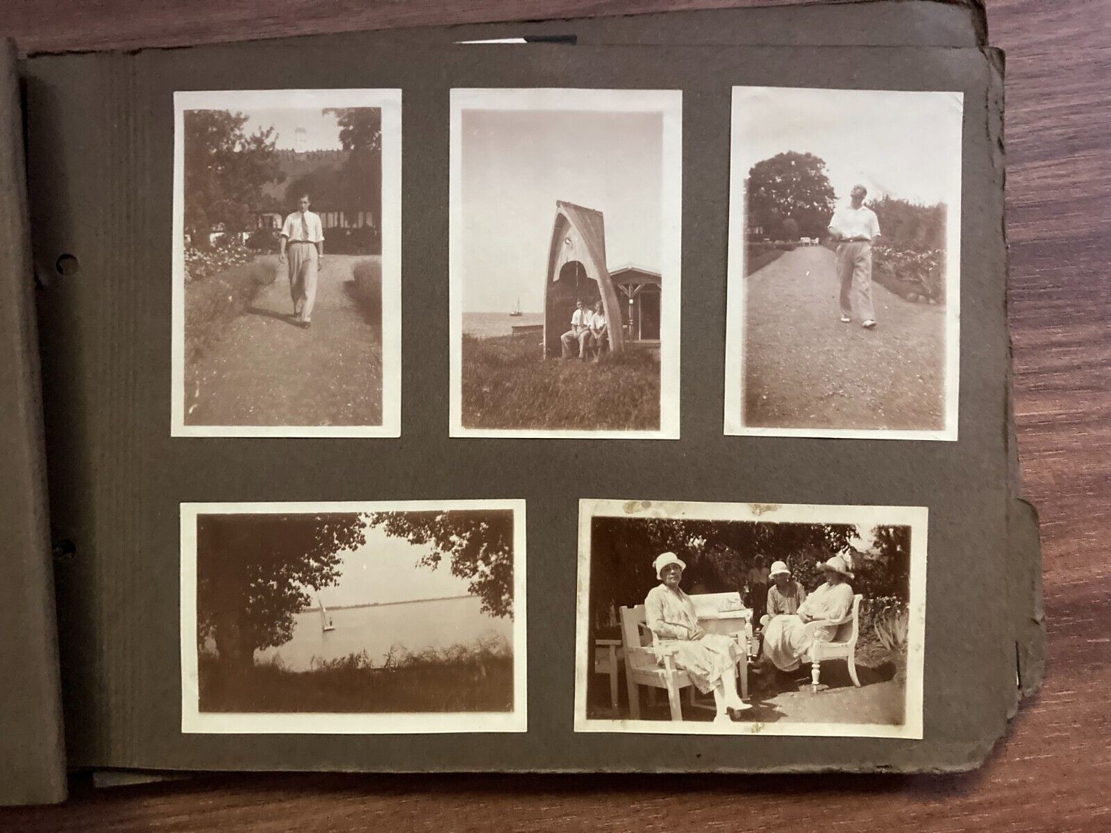 Daily Family Life in Denmark 1930s Unique Vintage Photo Album +50 pcs