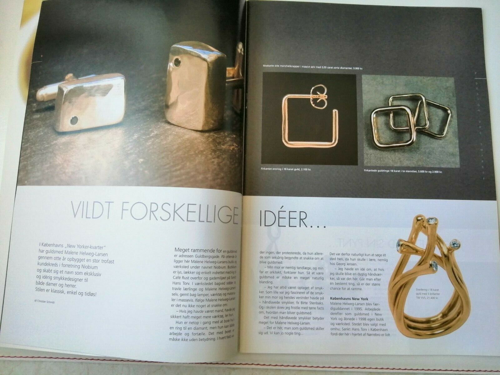 Design Watches and Jewellery Magazine Danish magazine from 2006