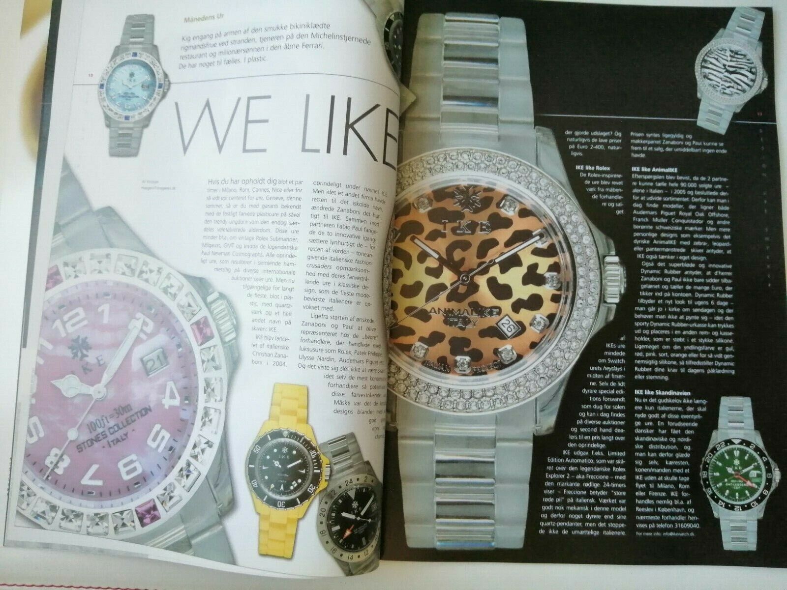 Design Watches and Jewellery Magazine Danish magazine from 2006