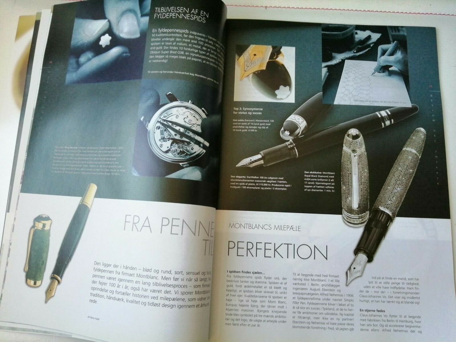 Design Watches and Jewellery Magazine Danish magazine from 2006