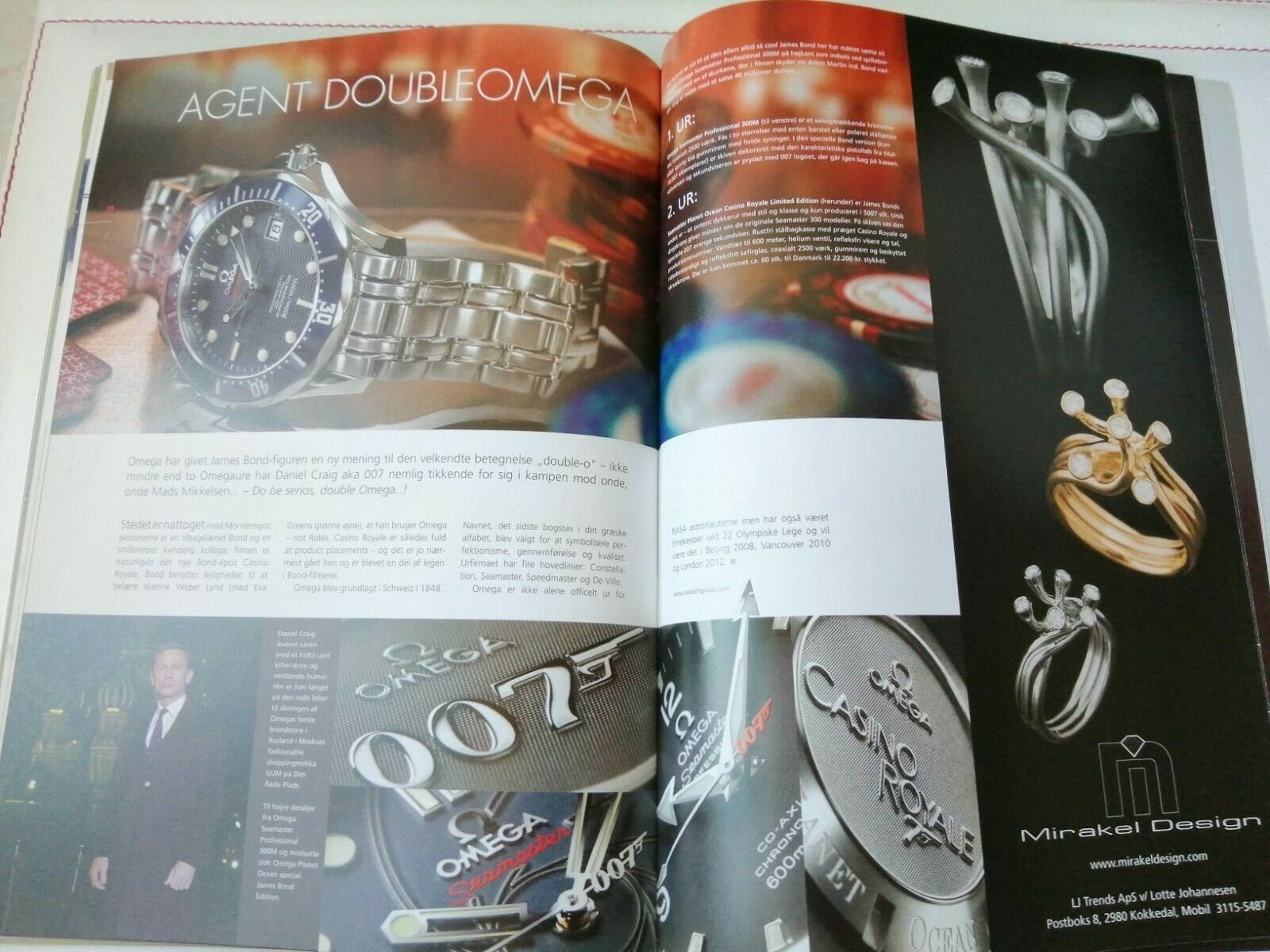 Design Watches and Jewellery Magazine Danish magazine from 2006