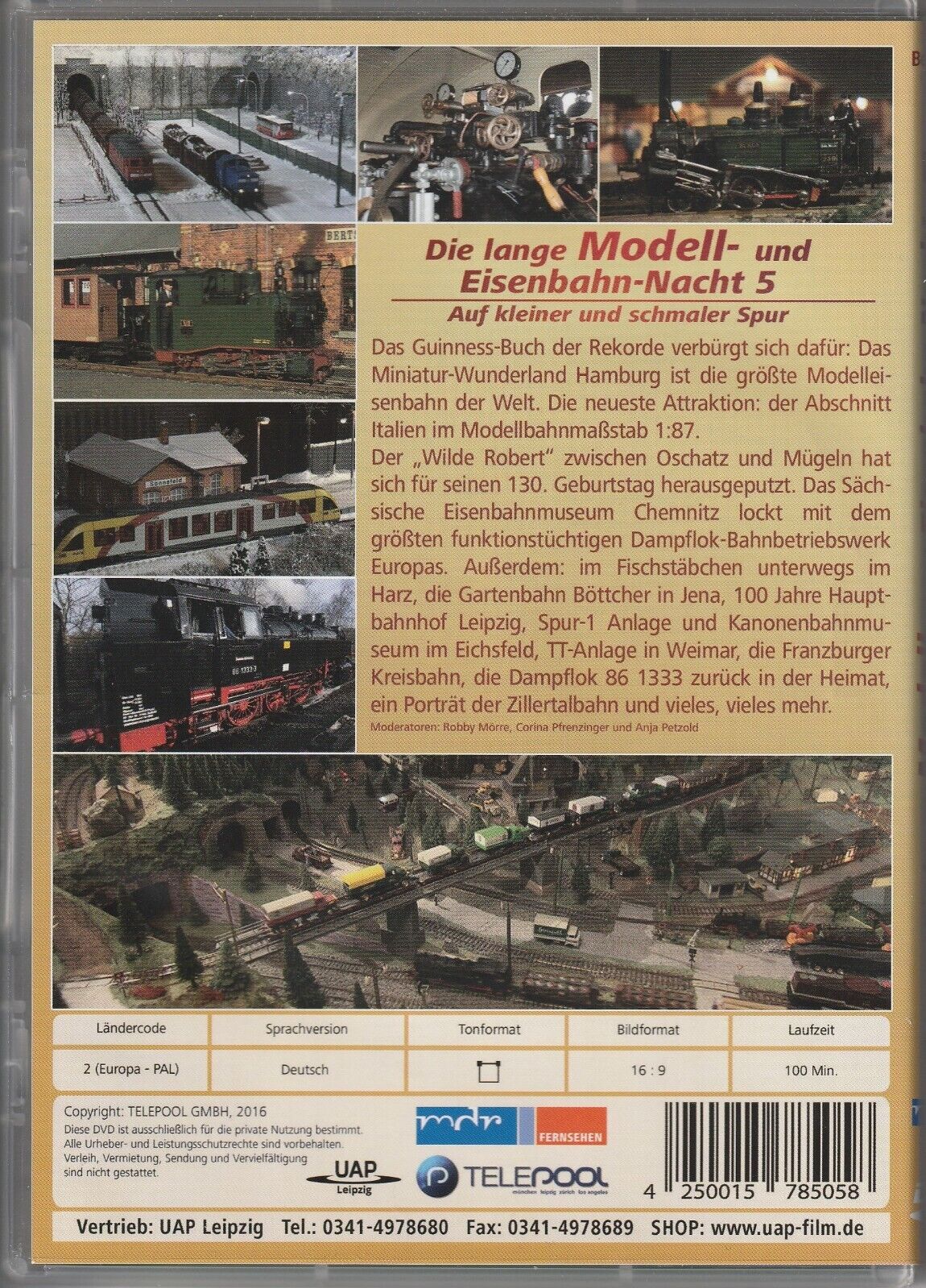 The Long Model and Railway Night 5 - On Small and Narrow Gauge DVD