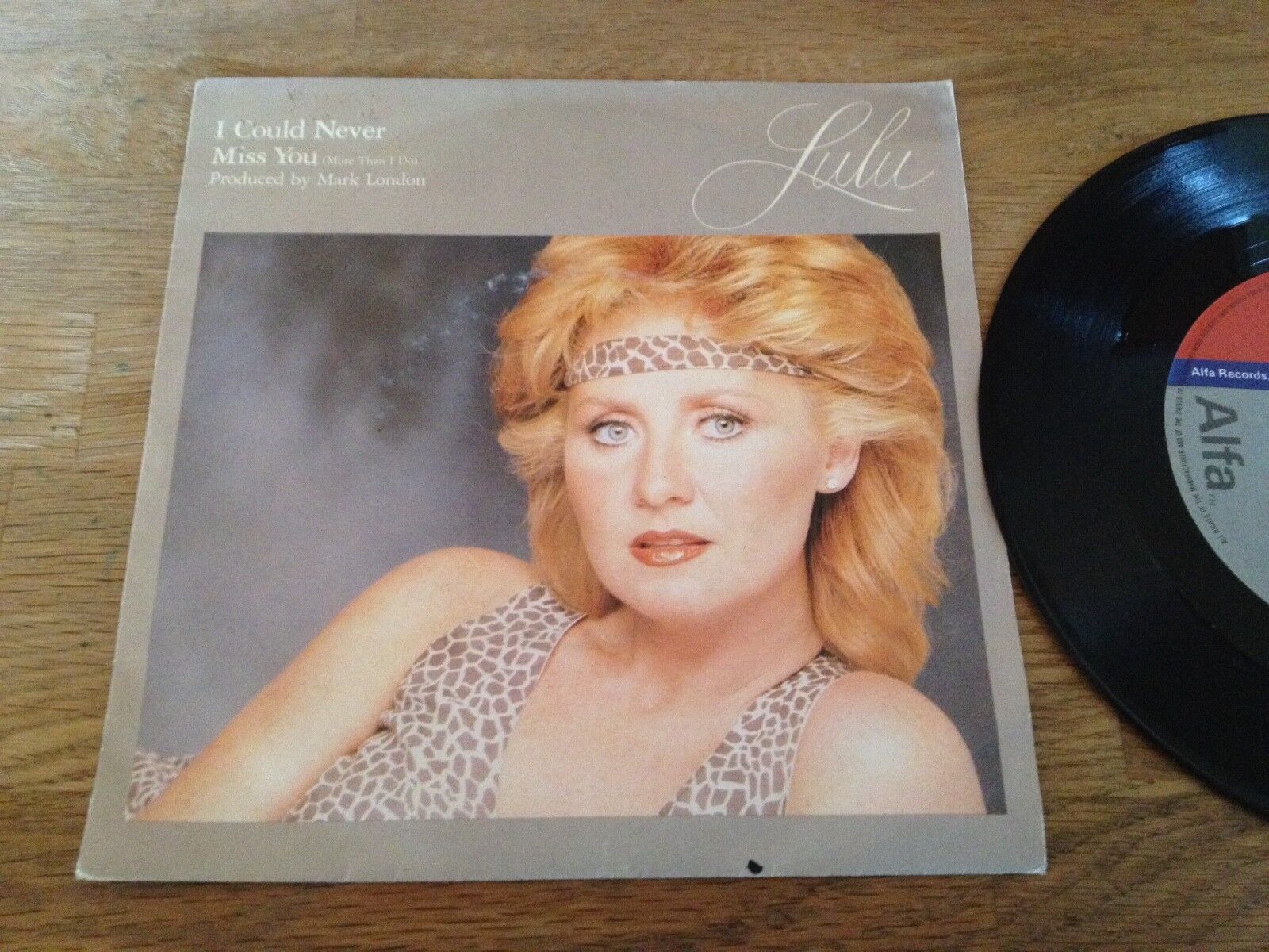 LULU "I COULD NEVER MISS YOU (MORE THAN I DO )" 1979 ALFA RECORDS ST 45 DUTCH***