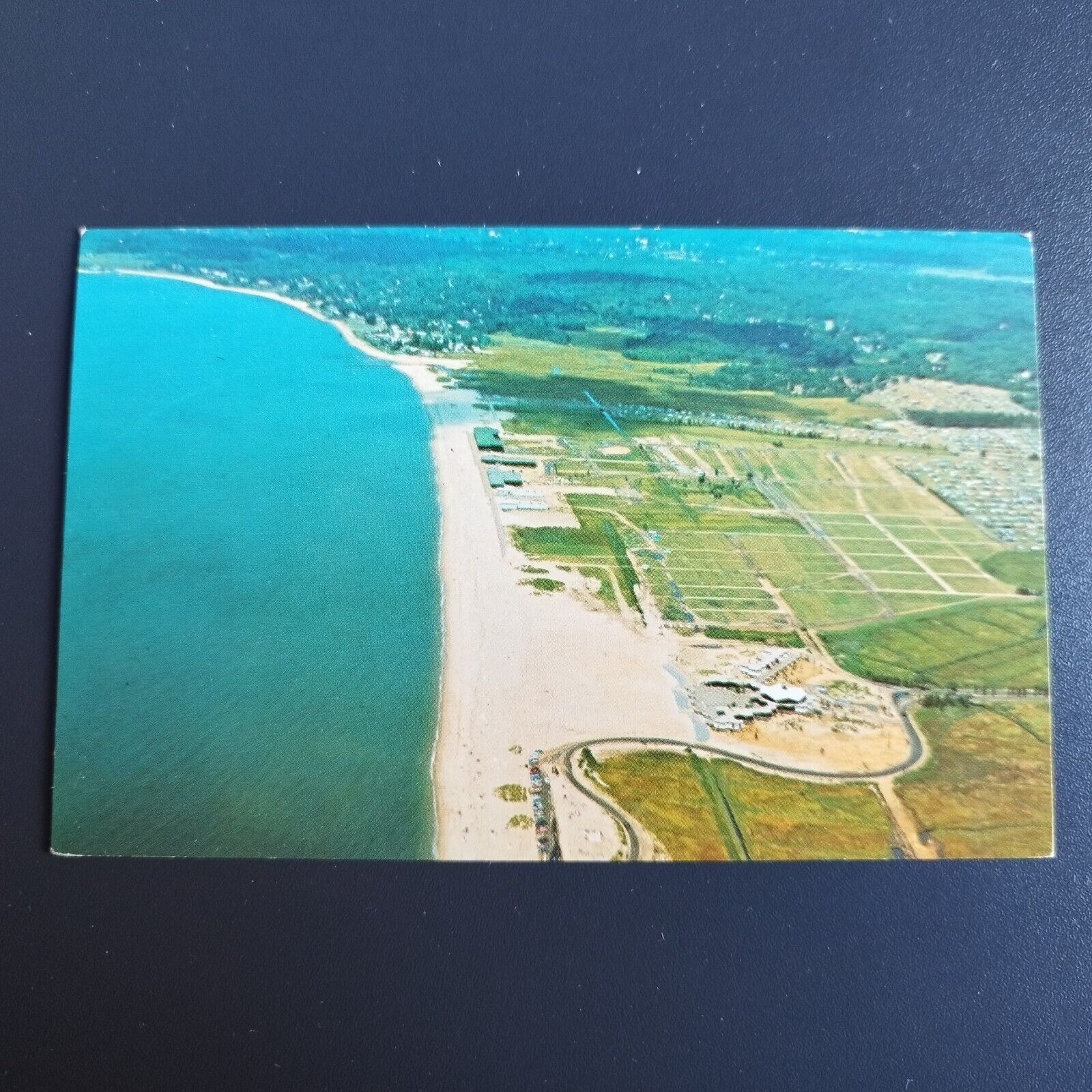 Connecticut Aerial view of Hammonasset State Park