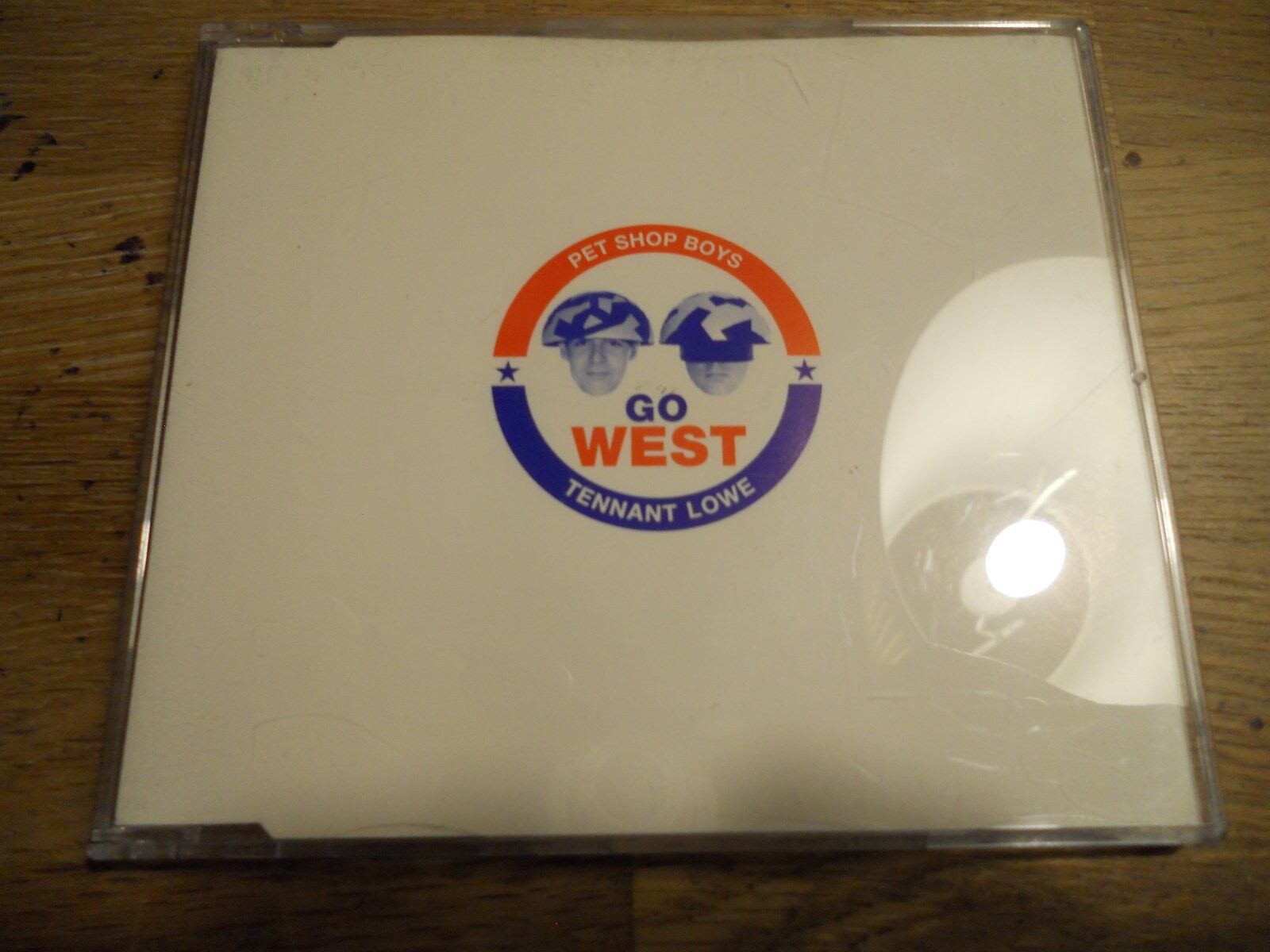 PET SHOP BOYS "GO WEST" 1993 RARE 3 TRACKS CD SINGLE REMIXES PARLOPHONE RECORDS*