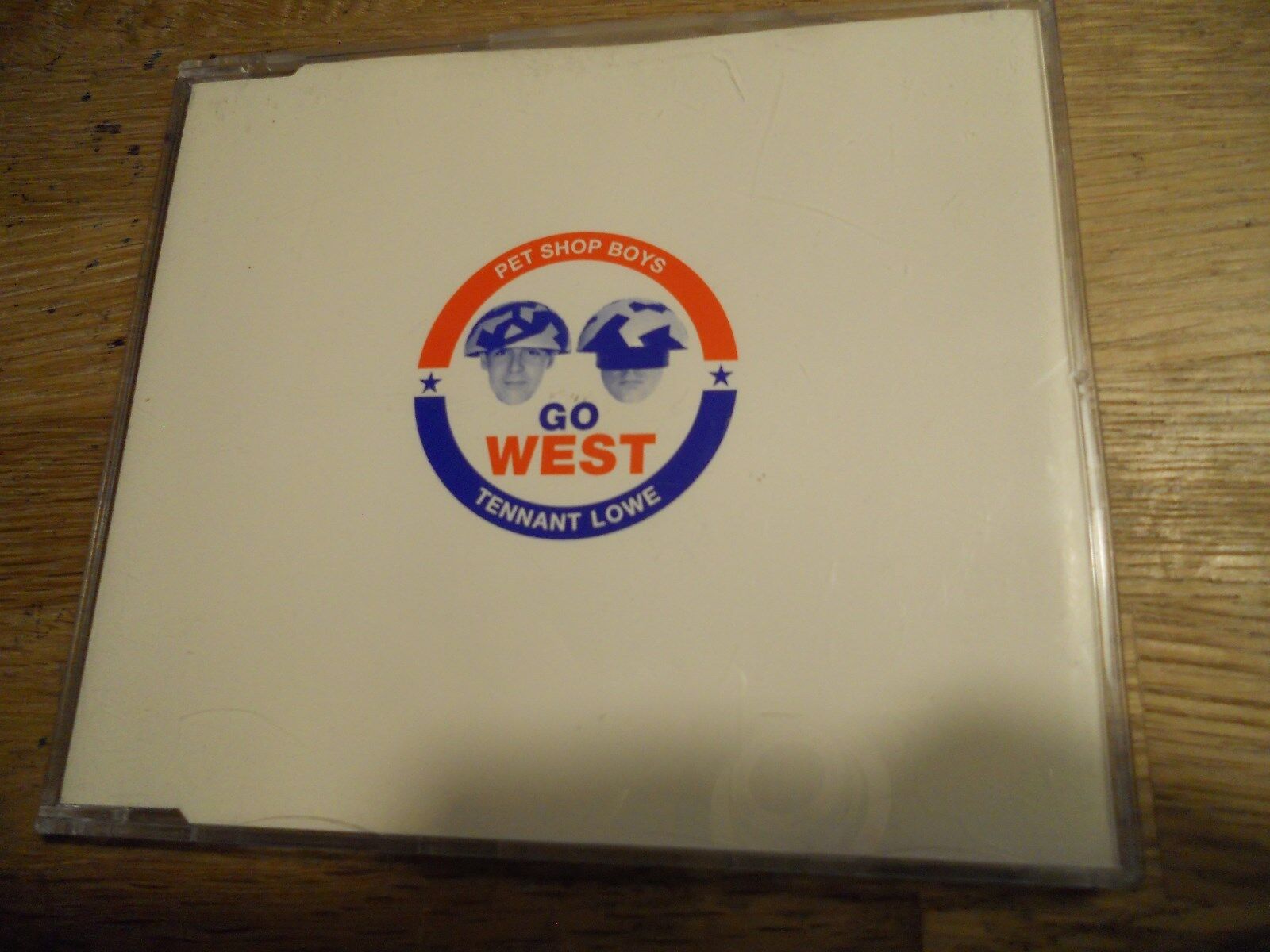 PET SHOP BOYS "GO WEST" 1993 RARE 3 TRACKS CD SINGLE REMIXES PARLOPHONE RECORDS*