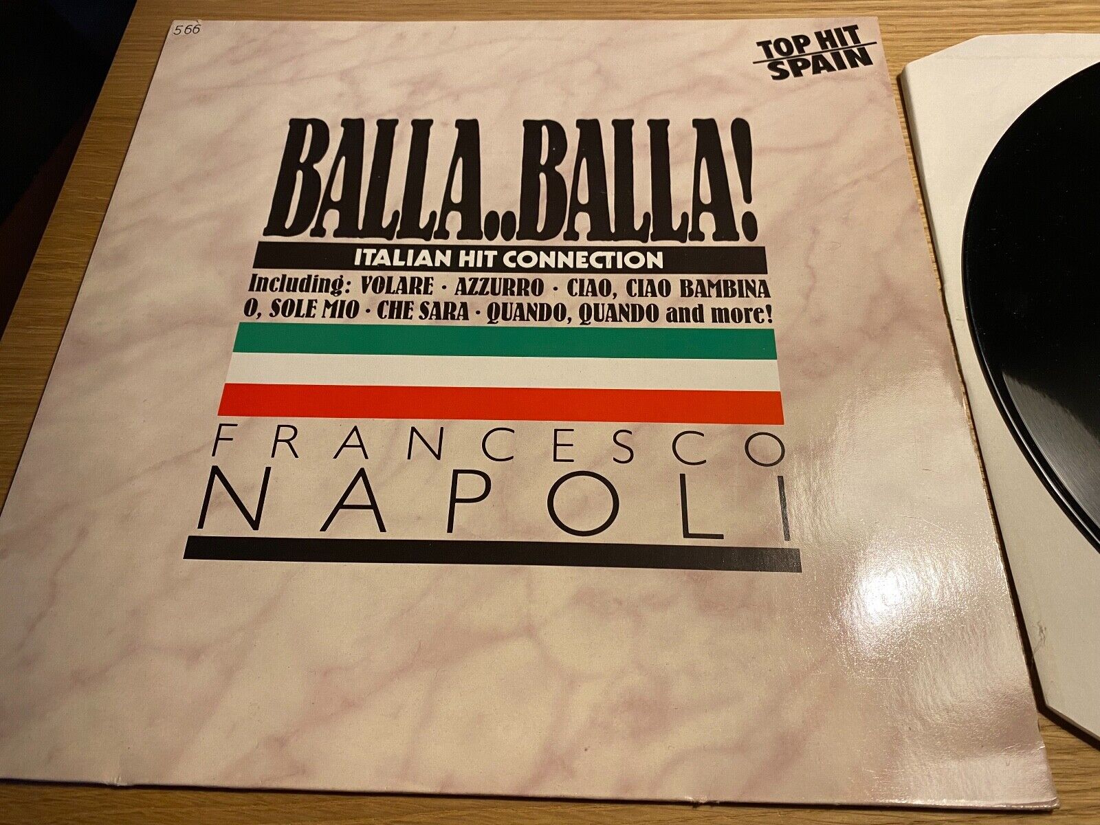 FRANCESCO NAPOLI "BALLABALLA" GERMAN PRESS BCM 45 RPM MEGAMIX HIT CONNECTION