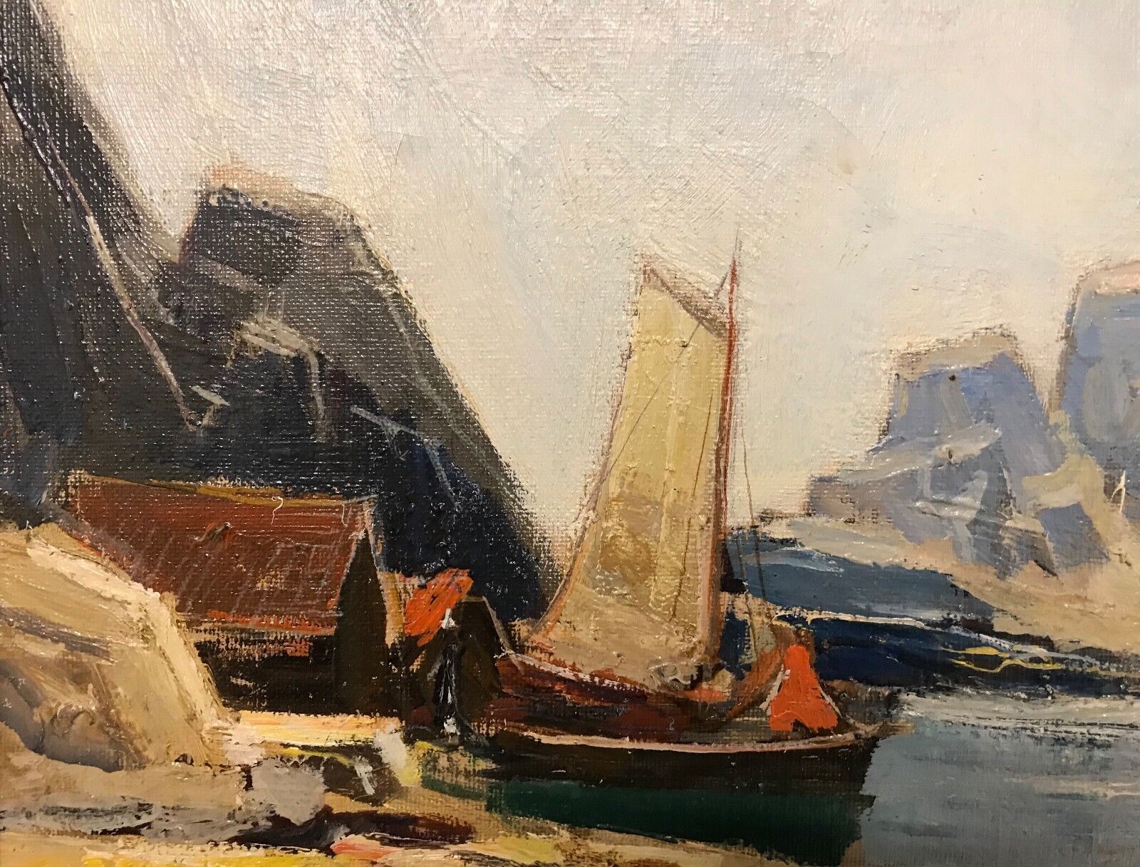 Knut Norman (1896-1977): ARCTIC MARINA