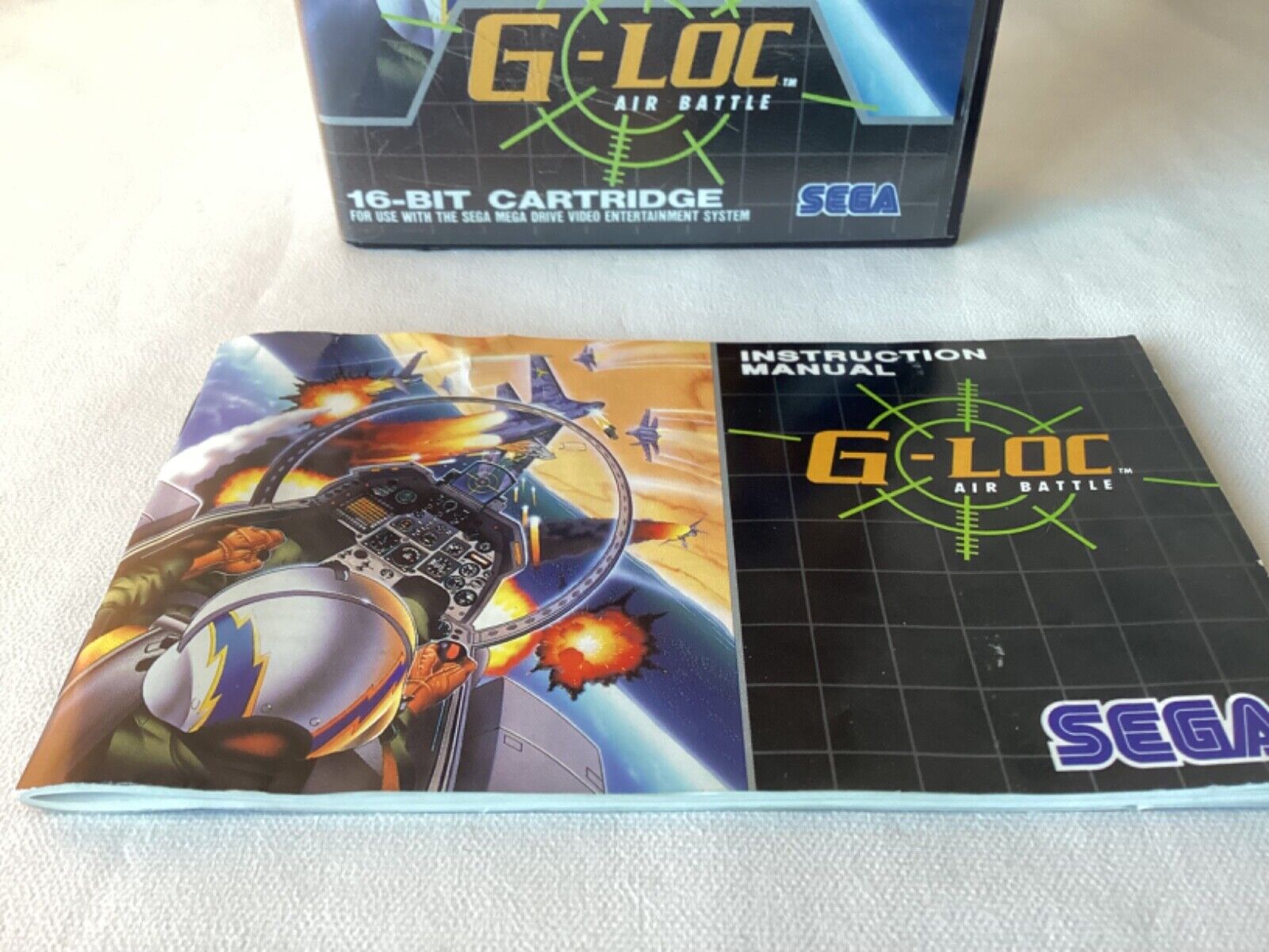 G-Loc Air Battle  - Sega Mega Drive Game - Original box incl manual