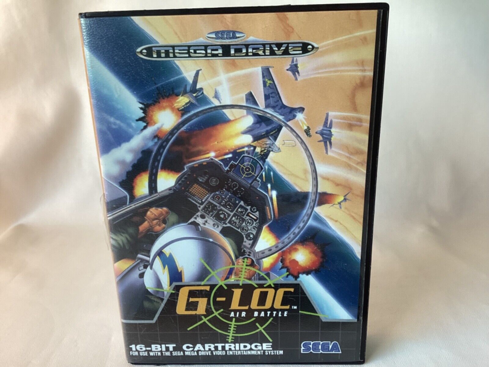 G-Loc Air Battle  - Sega Mega Drive Game - Original box incl manual