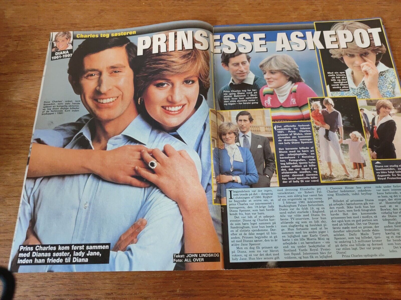 Danish Magazine PRINCESS DIANA Lady Di Michael Jackson U114