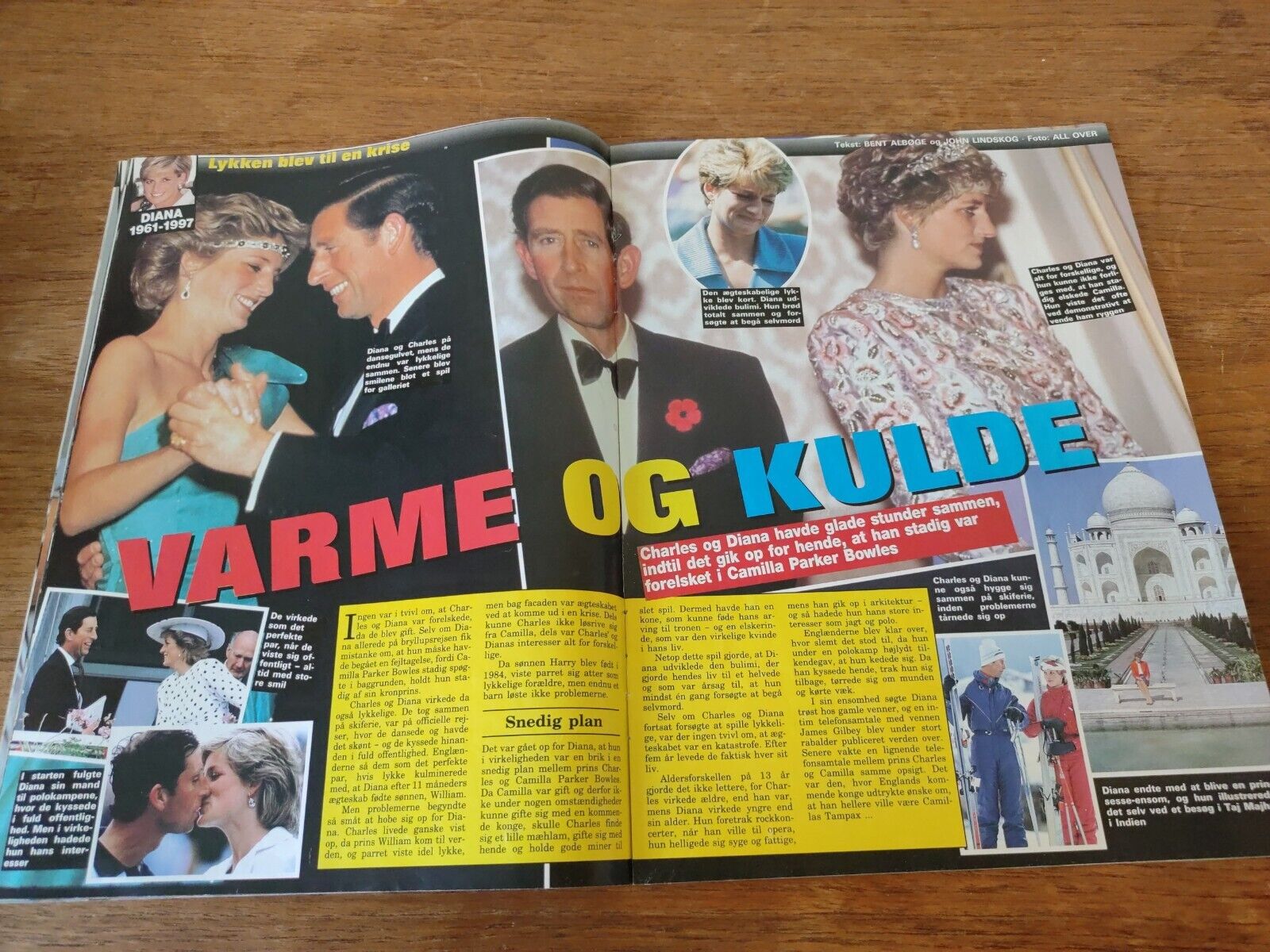 Danish Magazine PRINCESS DIANA Lady Di Michael Jackson U114