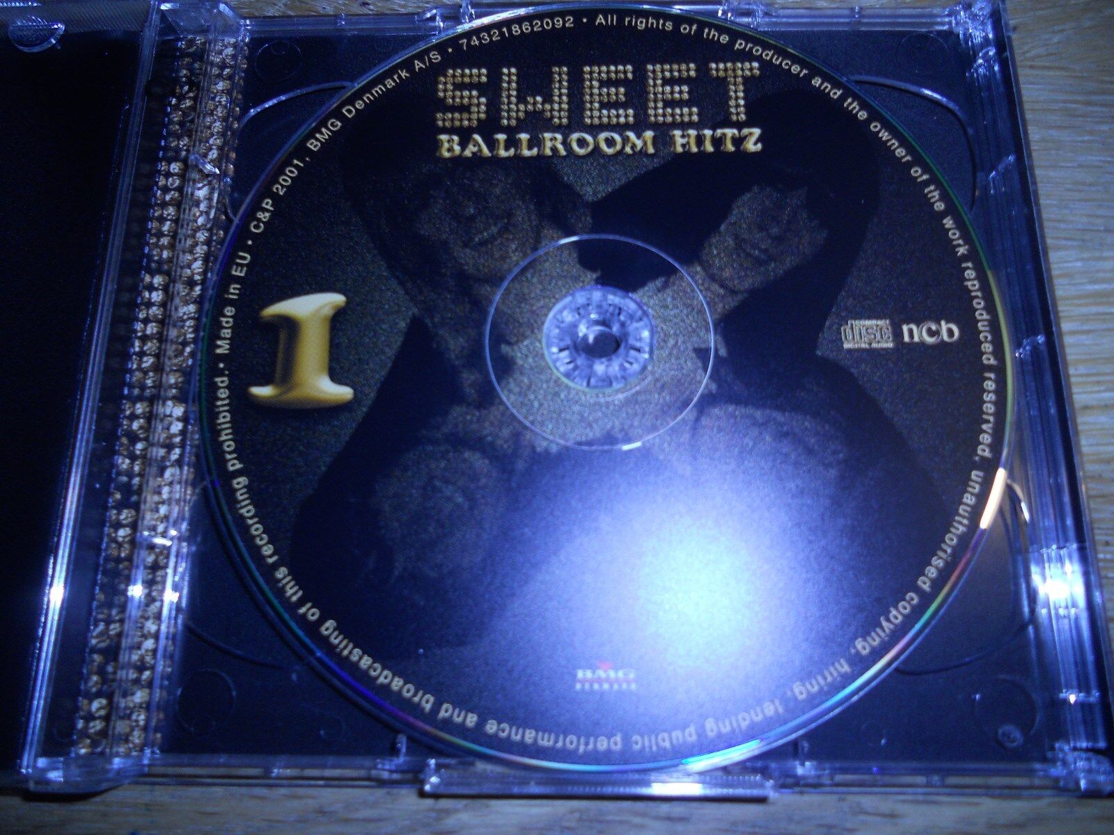 SWEET "BALLROOM HITZ" 2001 2 X CD SET 40 TRACKS BMG DENMARK A/S NCB RARE 40 TRAX