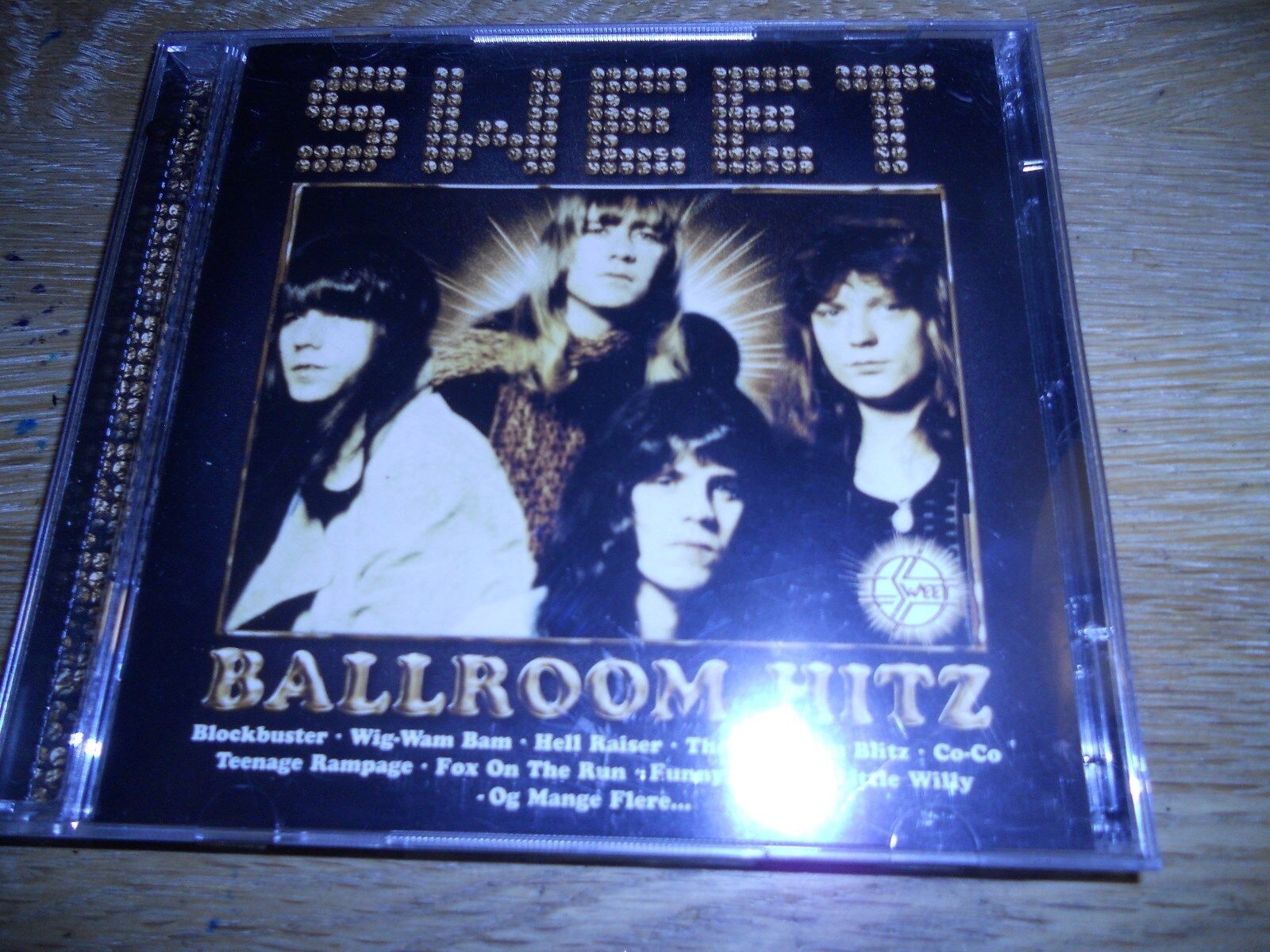 SWEET "BALLROOM HITZ" 2001 2 X CD SET 40 TRACKS BMG DENMARK A/S NCB RARE 40 TRAX