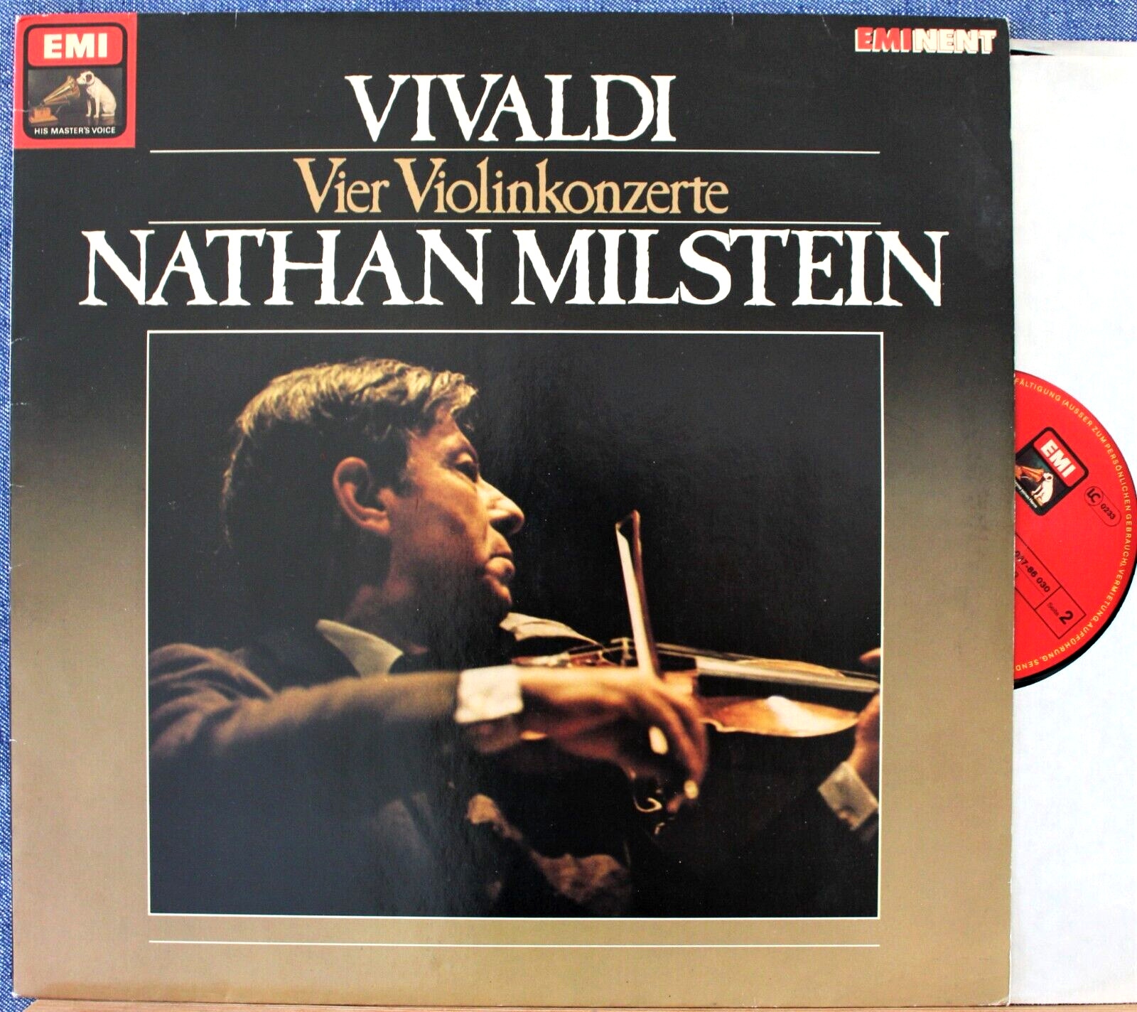 Milstein Vivaldi (Four violin concertos) EMI 037-86 030 NM