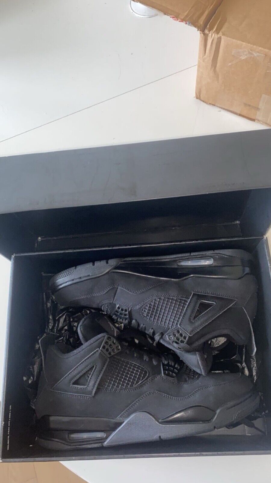 Size 11 - Jordan 4 Retro Mid Black Cat