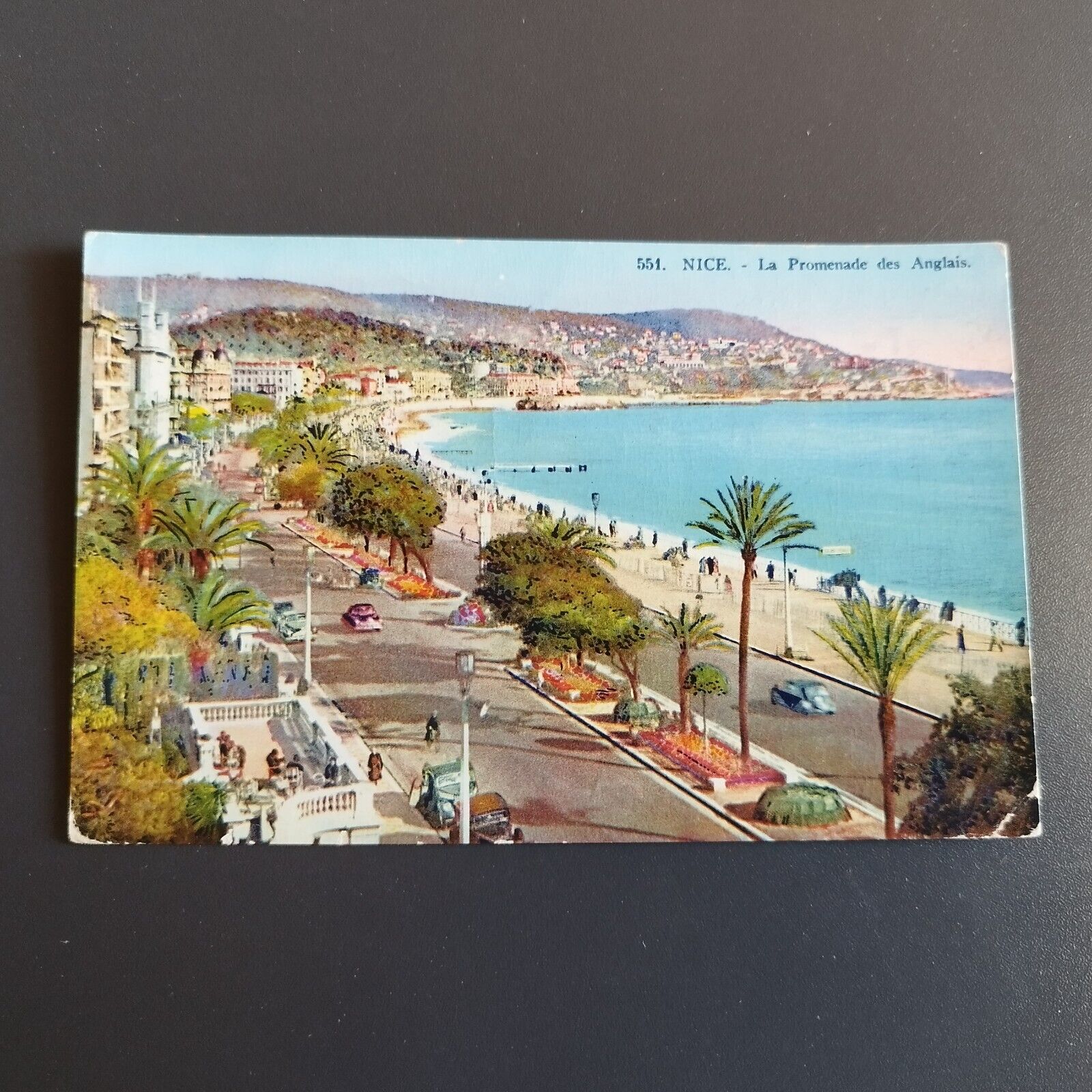 France -NICE  (Côte d'Azur)-La Promenade des Anglais Posted in 1952