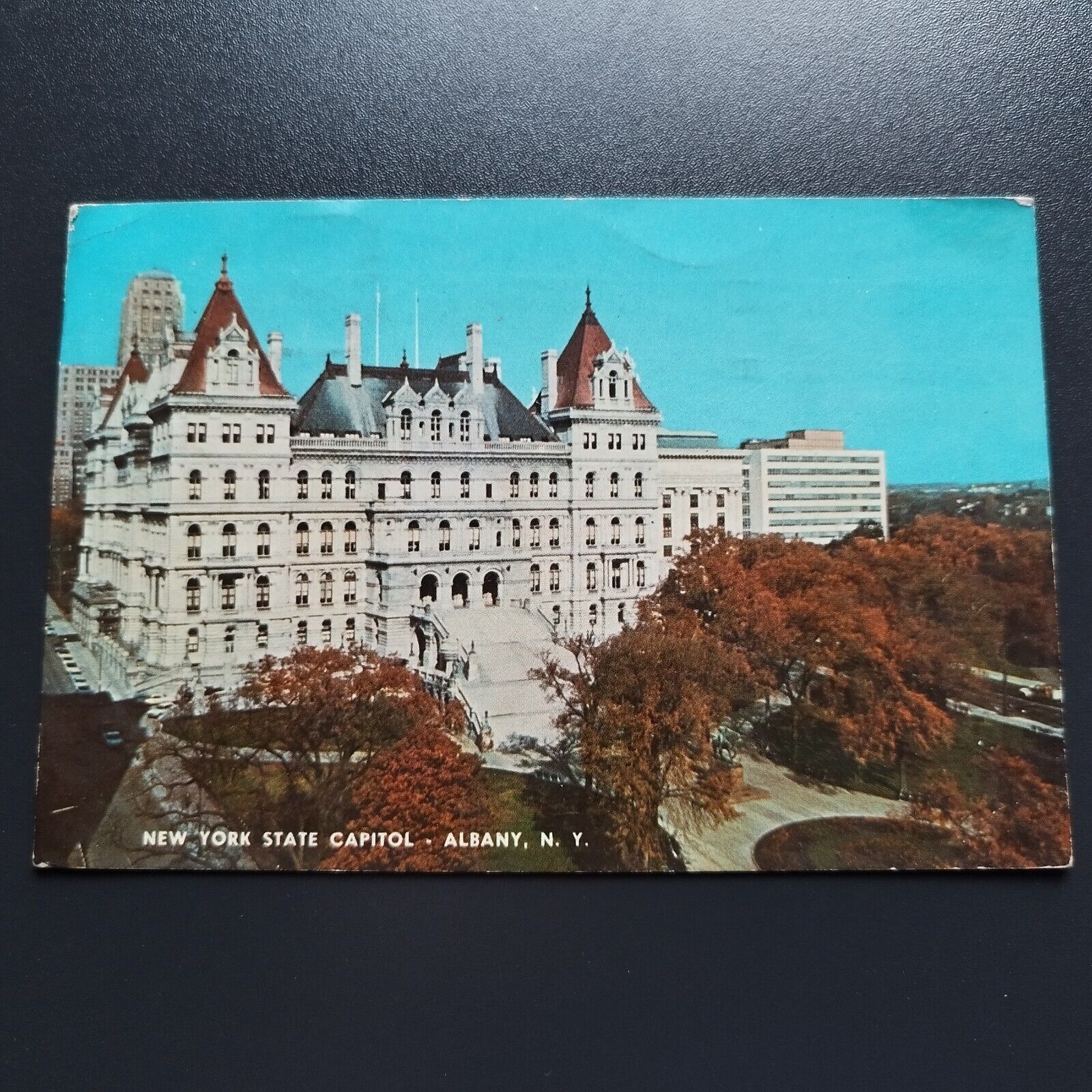 NY New York State Capitol Albany Posted from Canada in 1967