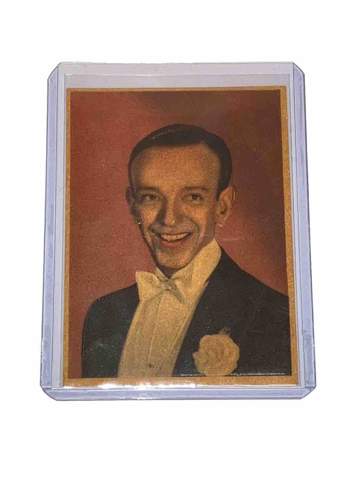 1940 HOLLYWOOD ACTOR AND DANCER FRED ASTAIRE RARE DANISH VINTAGE CARD