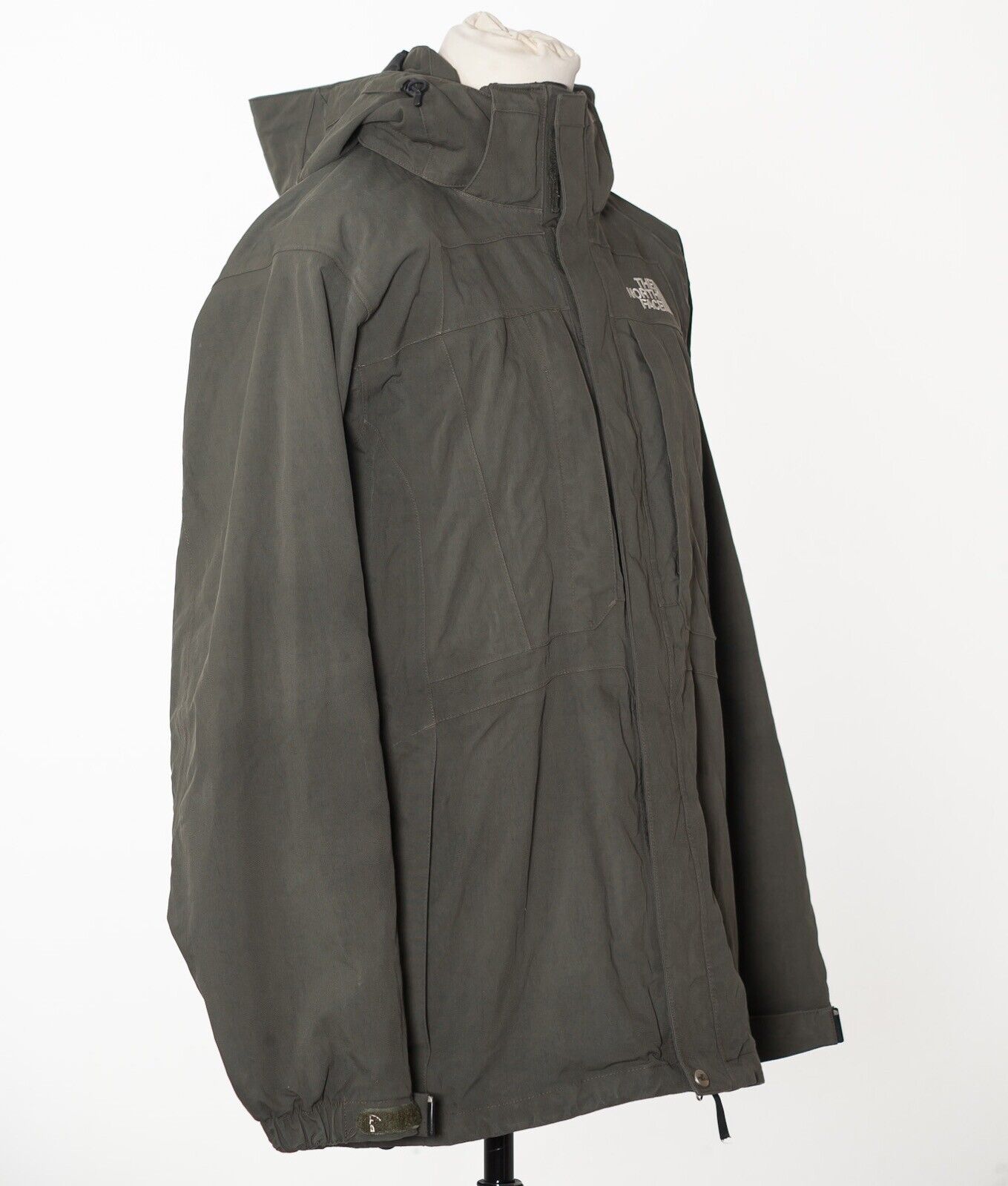 THE NORTH FACE Army Green Hooded Outdoor Jacket Size M