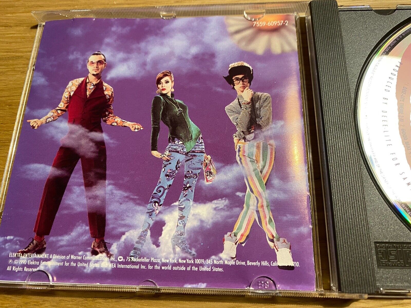 DEEE-LITE "WORLD CLIQUE" 1990 DEBUT CD ALBUM 12 TRACK GERMAN PRESSING ELEKTRA CD