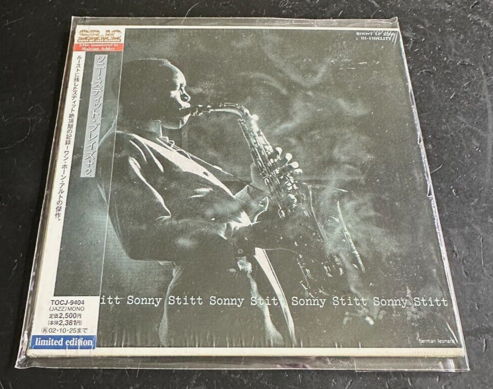 SONNY STITT ''SONNY STITT PLAYS'' - MINI LP JAPAN CD - LIMITED EDITION