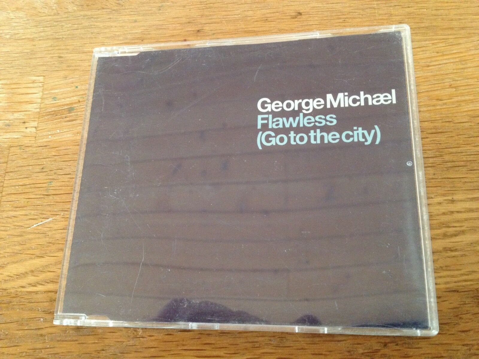 GEORGE MICHAEL "FLAWLESS (GO TO THE CITY) 2 TRACK PROMOTIONAL CD SINGLE 2004 OOP