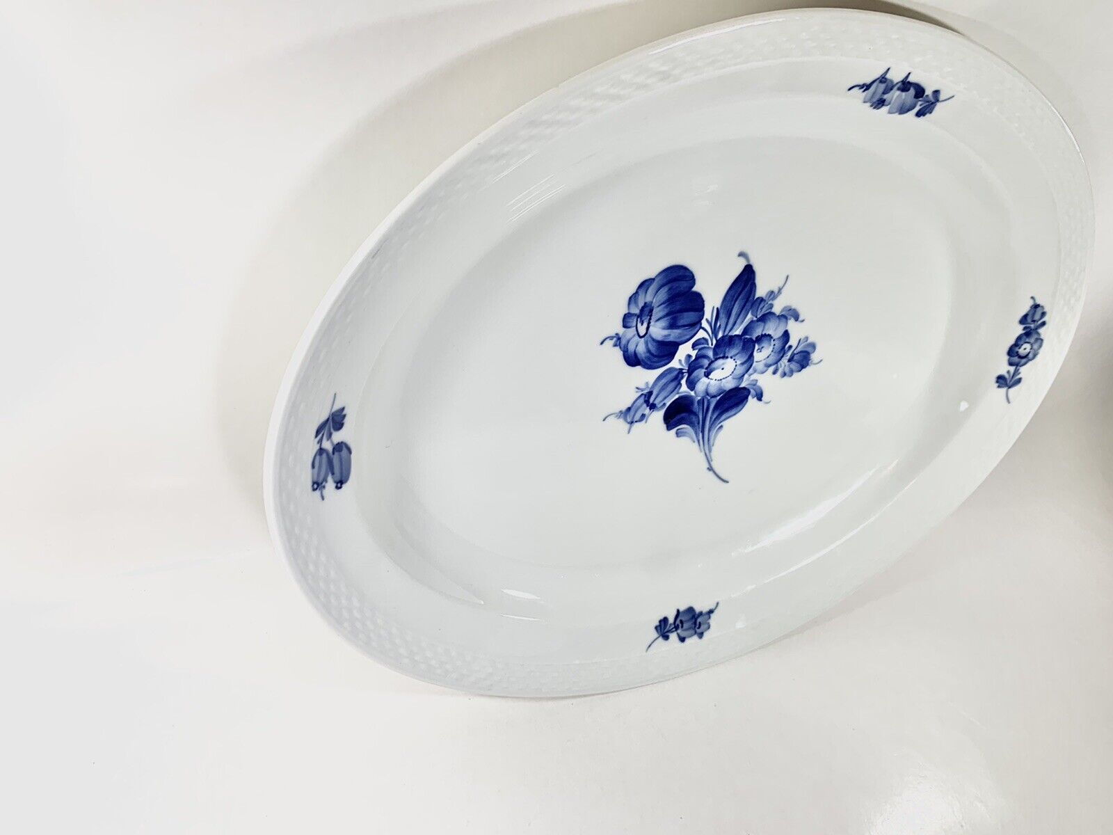 Royal Copenhagen Blue Flower 8019 Large Serving Plate Scandinavian Design