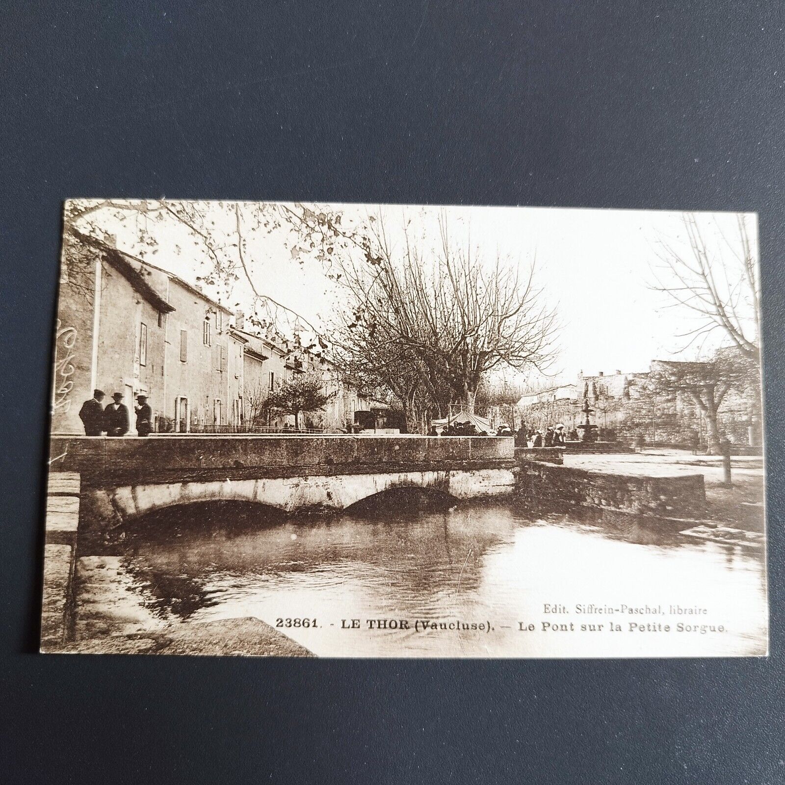 France -23861- Le Thor ( Vaucluse )-Le Pont sur la Petite Sorgue 1910s