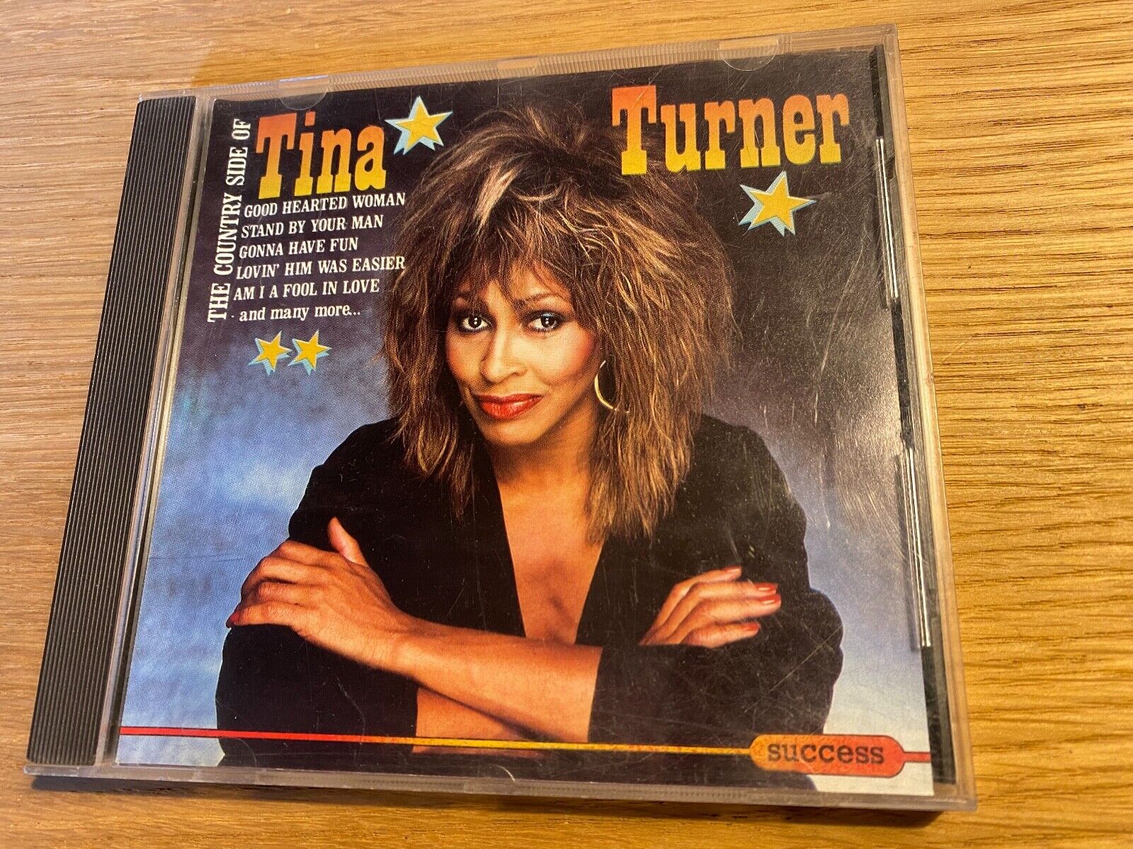 TINA TURNER "THE COUNTRY SIDE OF TINA TURNER" CD ALBUM 16 TRACK SUCCESS SUISA CD