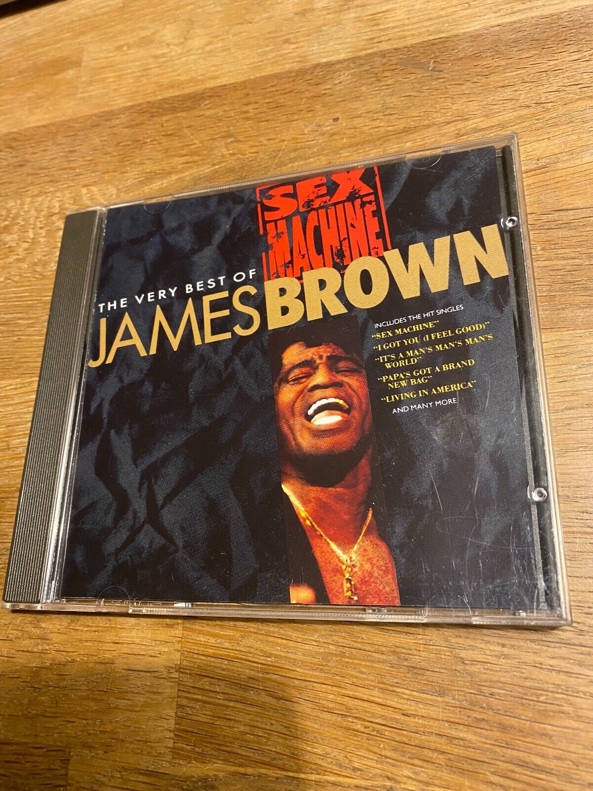 JAMES BROWN "SEX MACHINE THE VERY BEST OF JAMES BROWN" 1991 20 TRACKS CD ALBUM**