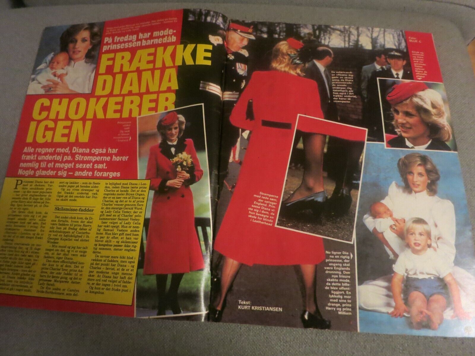 Danish Magazin 1984 Princess DIANA Janni Spies RACHEL WARD Christina Onassis N17