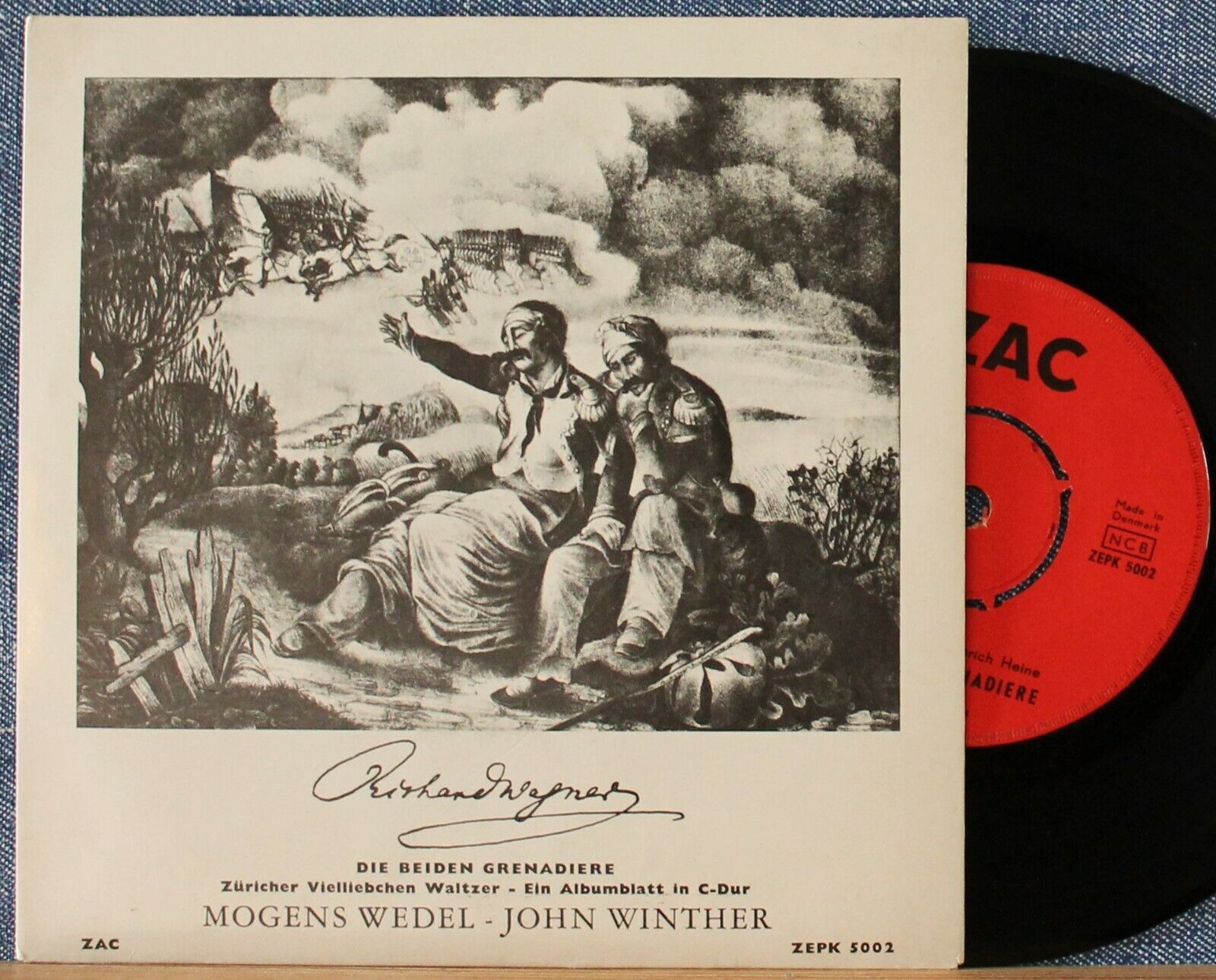 Wedel+Winther Wagner (Beiden Grenadiere Albumblatt) ZAC ZEPK 5002 (7") NM