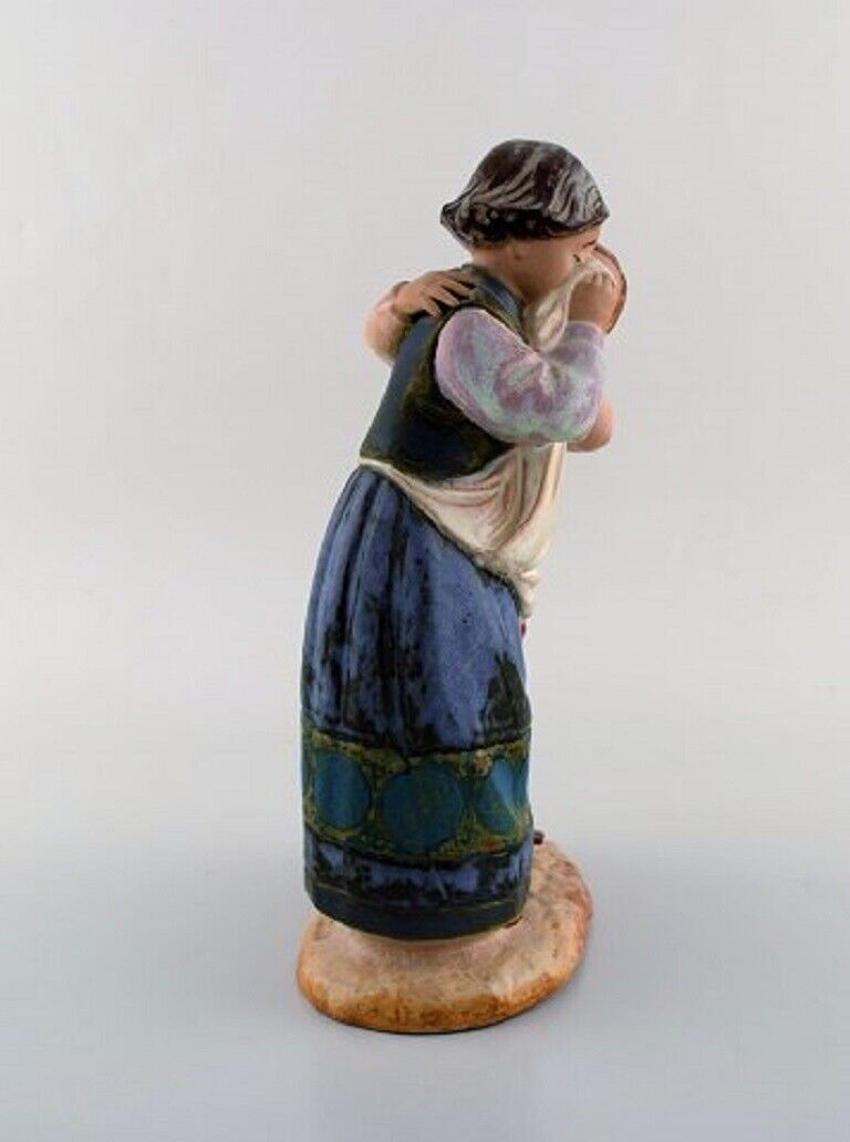 Lladro Spain Large figure in glazed ceramics Late 20th century