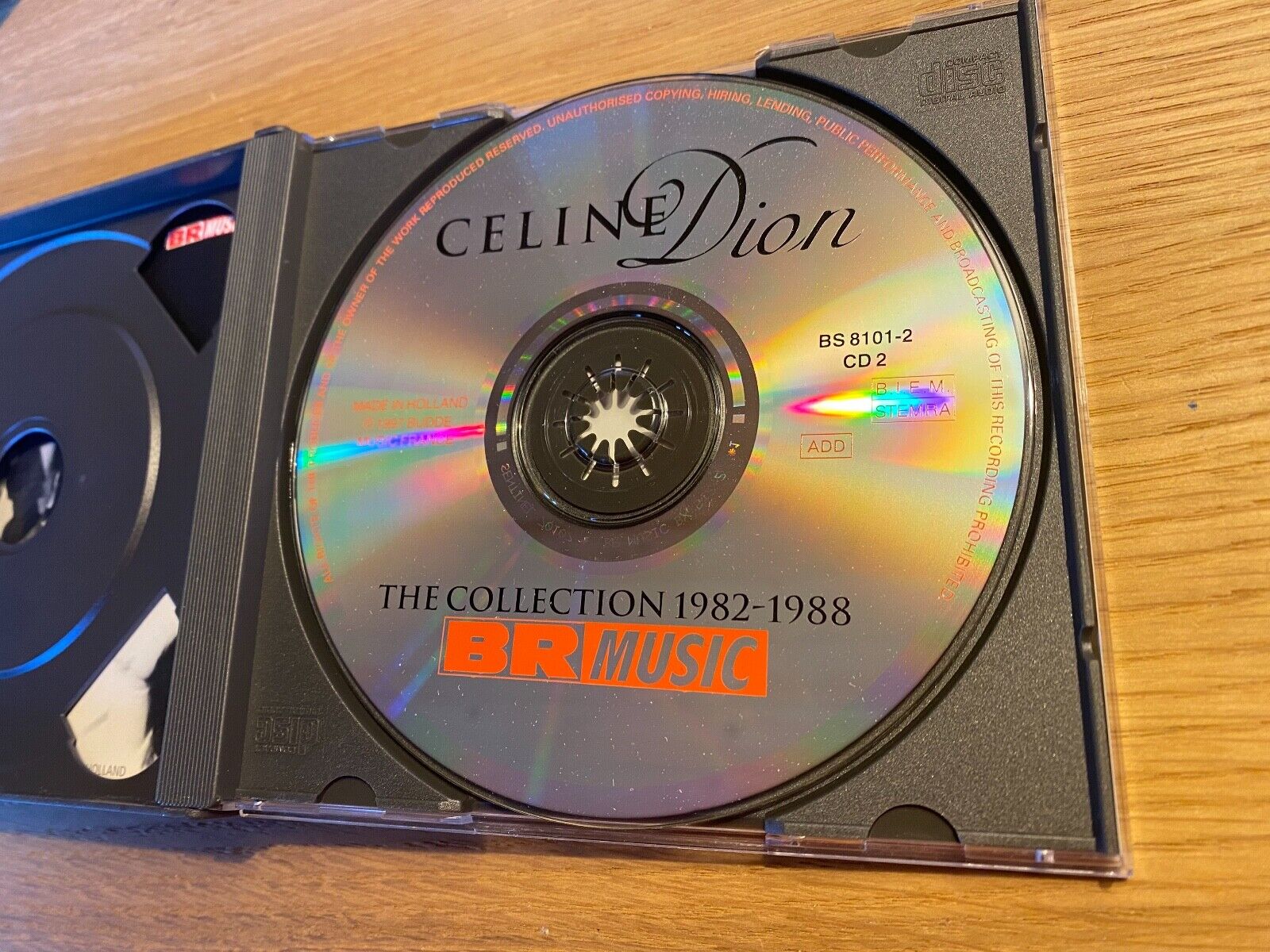 CELINE DION "THE COLLECTION 1982-1988" ADD 1997 BR MUSIC 28 SONGS 2 X CD SET RAR