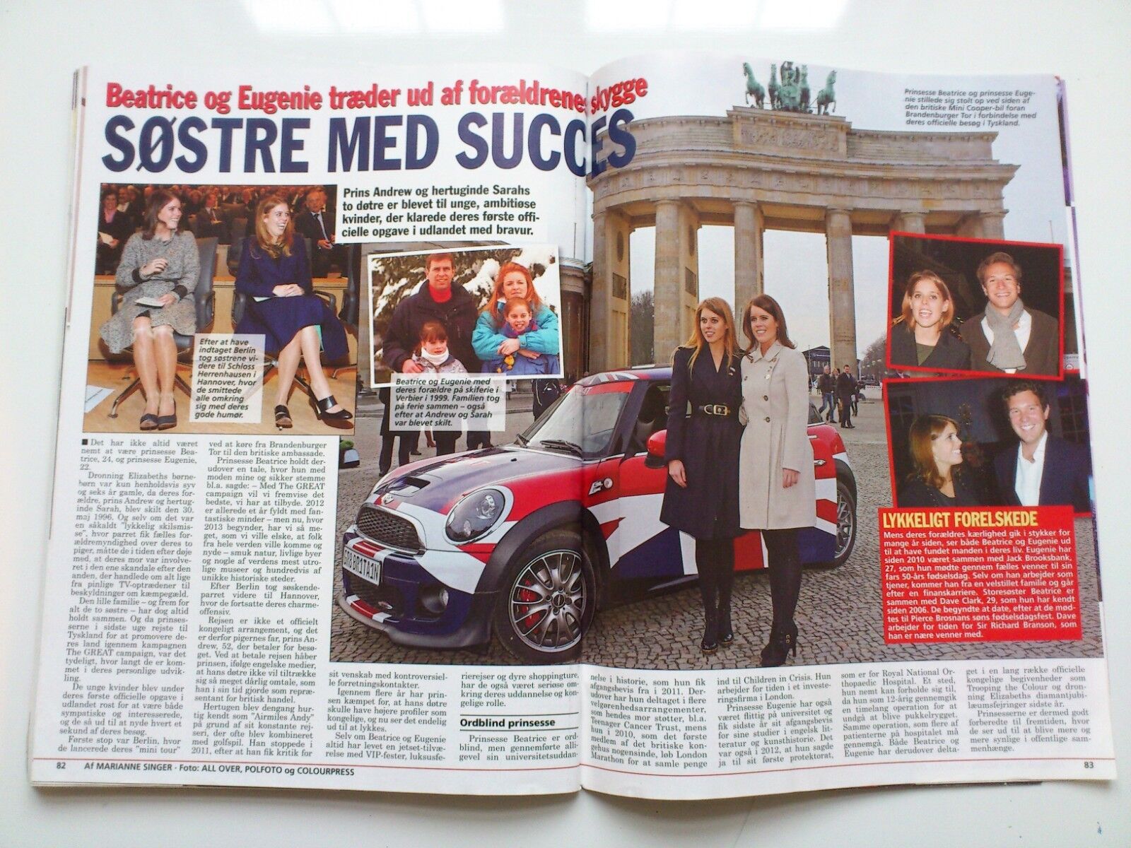 Danish magazine "Billed Bladet" Royals/Film/Tv stars No 4/2013President Obama