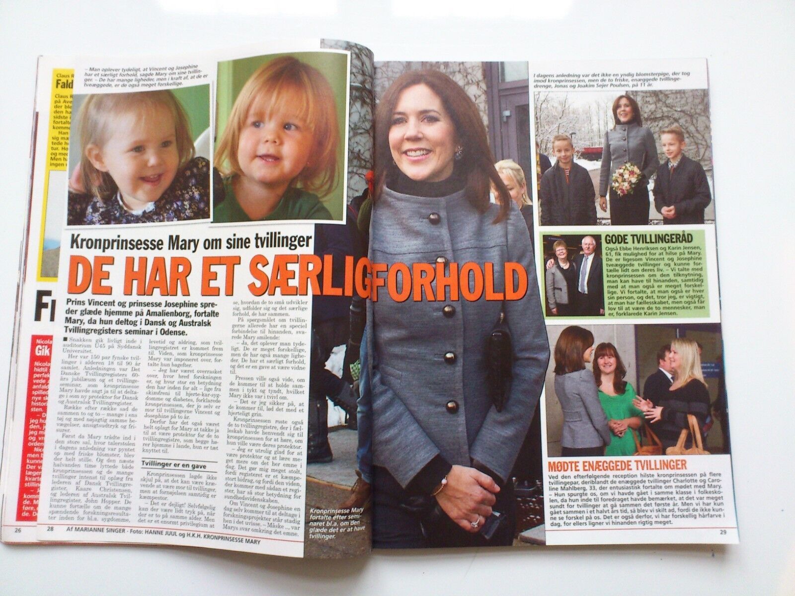 Danish magazine "Billed Bladet" Royals/Film/Tv stars No 4/2013President Obama