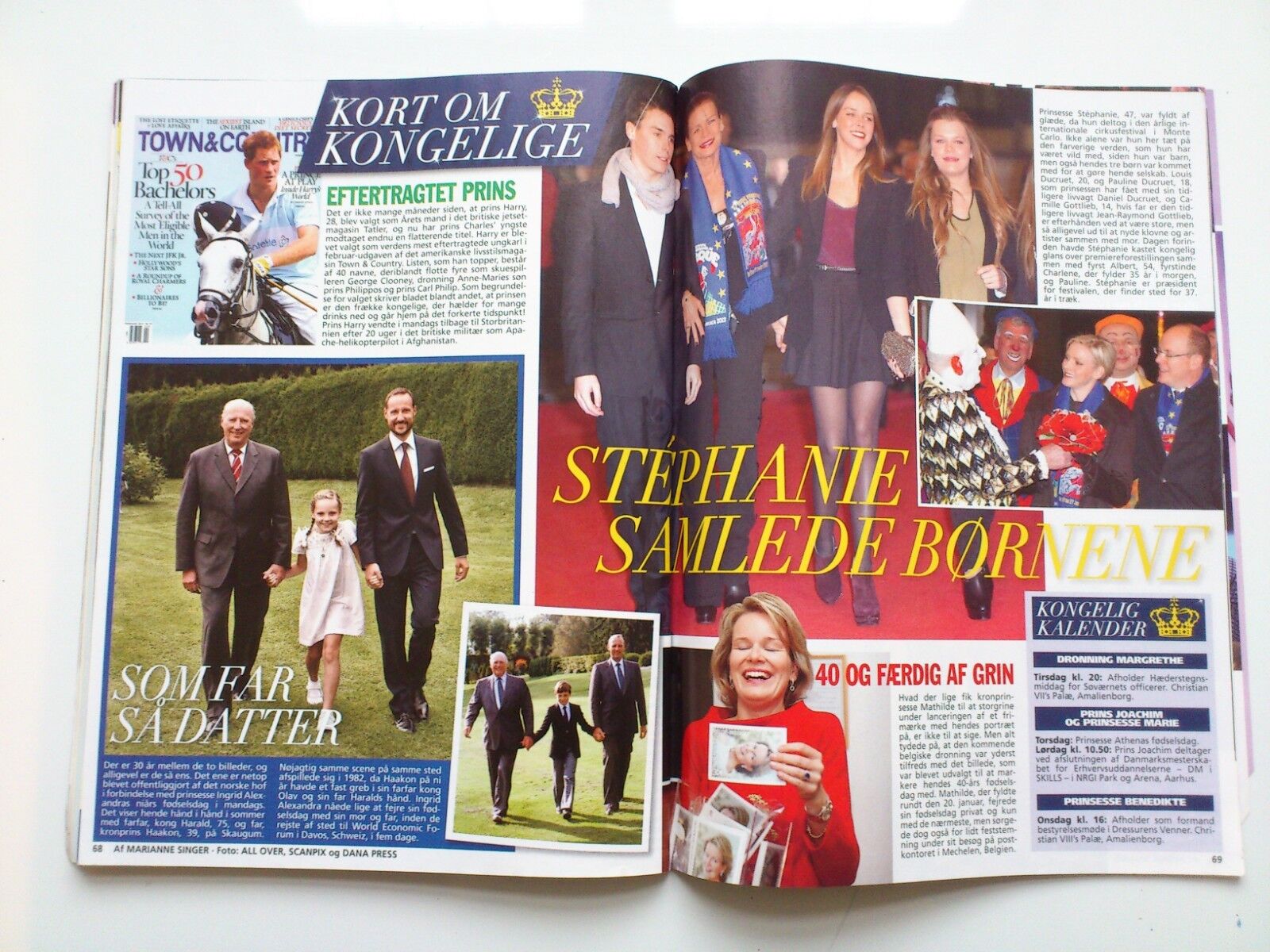 Danish magazine "Billed Bladet" Royals/Film/Tv stars No 4/2013President Obama