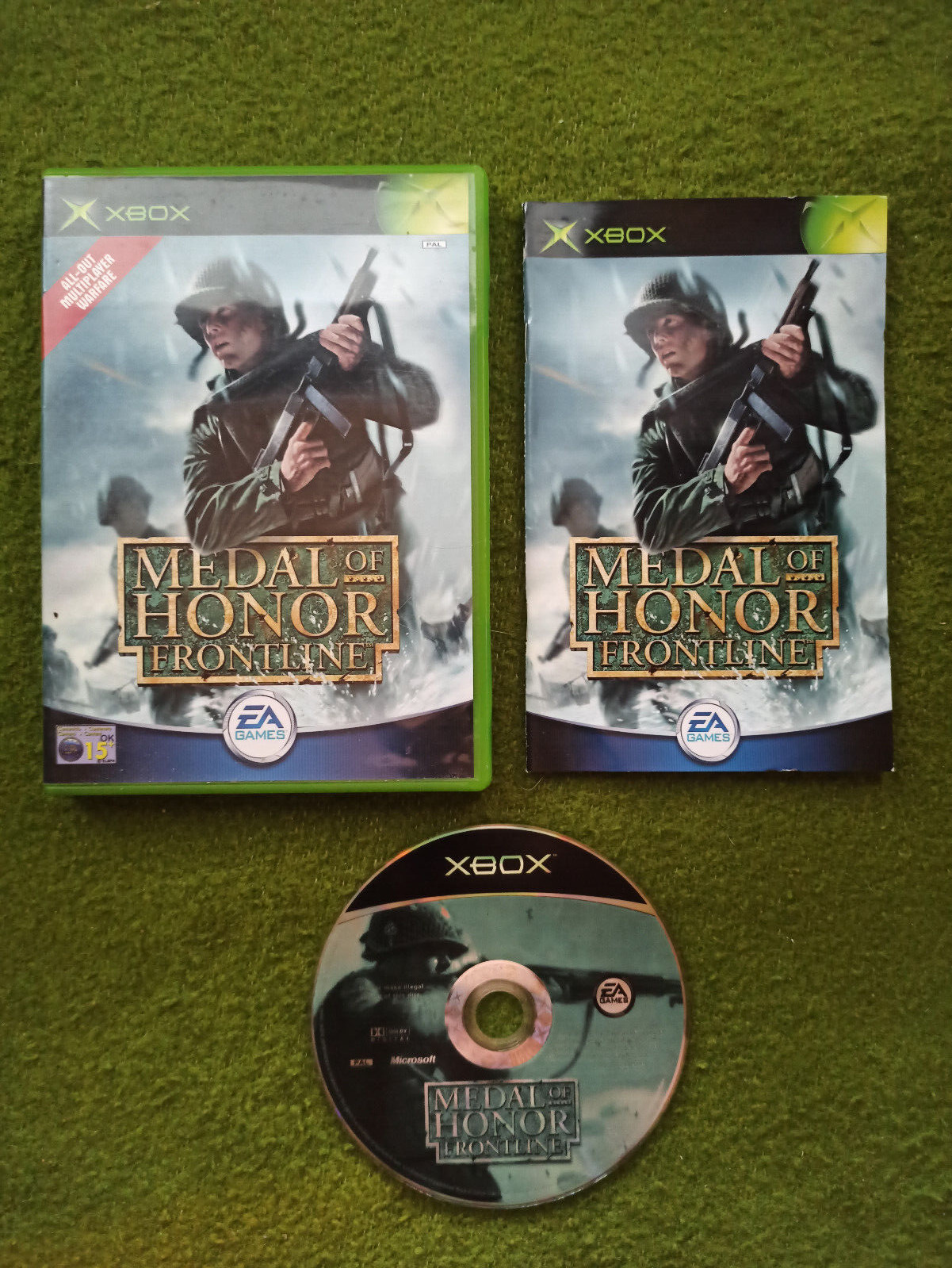 *Microsoft Xbox* Medal of Honor: Frontline CIB - PAL