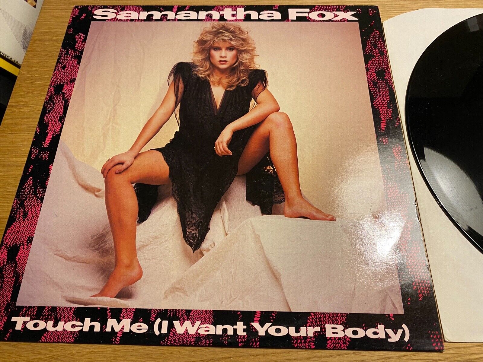 SAMANTHA FOX "TOUCH ME (I WANT YOUR BODY)" 1986 JIVE RECORDS 12" MAXI 45 RPM 12"