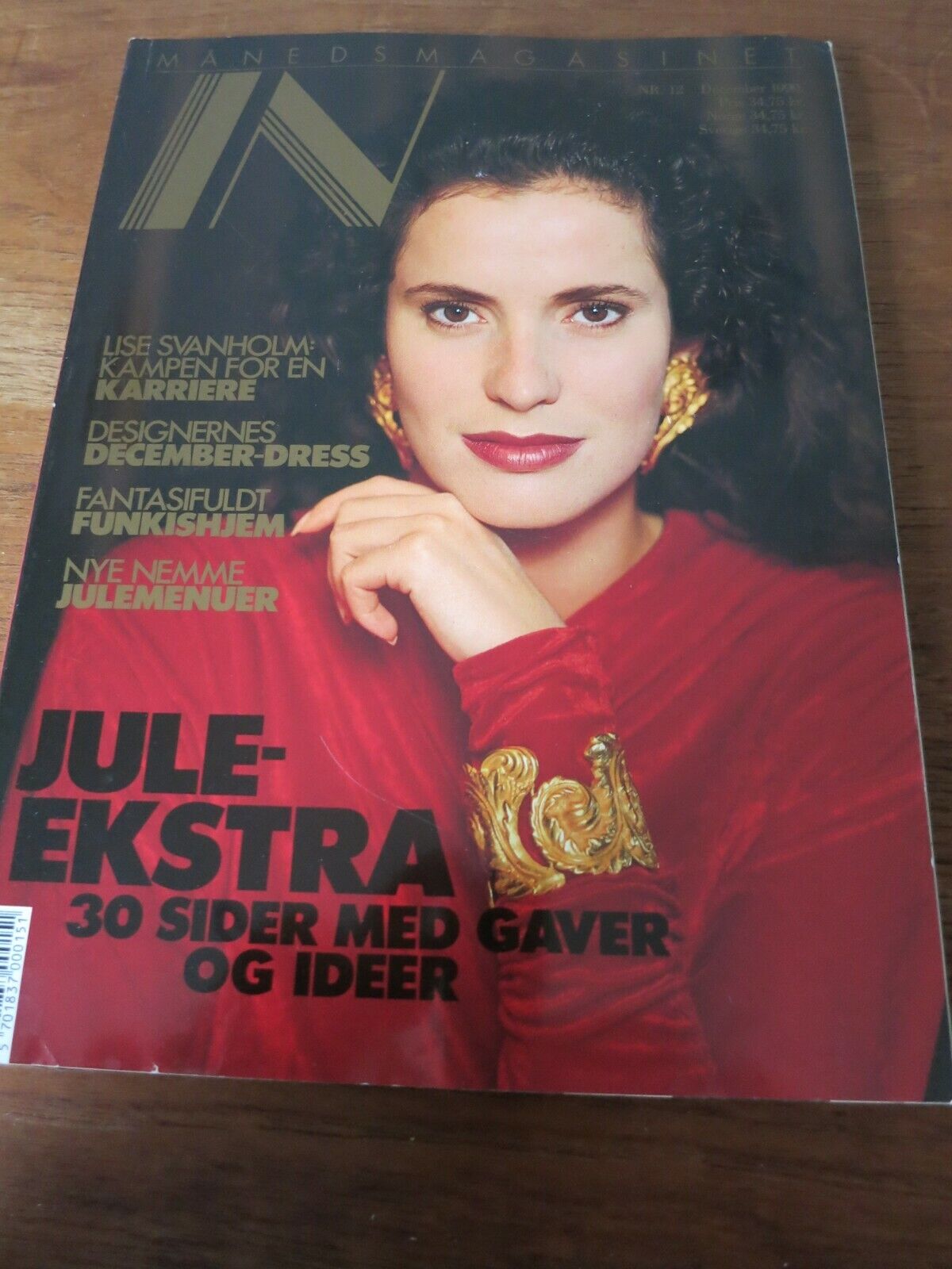 Danish Magazine IN 1990 ISABELLA ROSSELLINI Linda Evangelista Q104