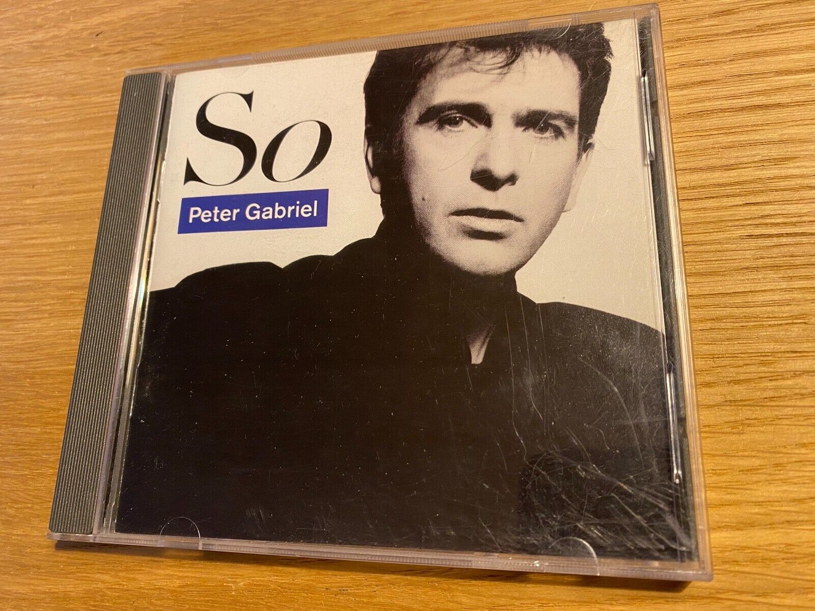 PETER GABRIEL "SO" CD ALBUM 9 TRACK GEFFEN RECORDS USA PRESSING KATE BUSH SCARCE