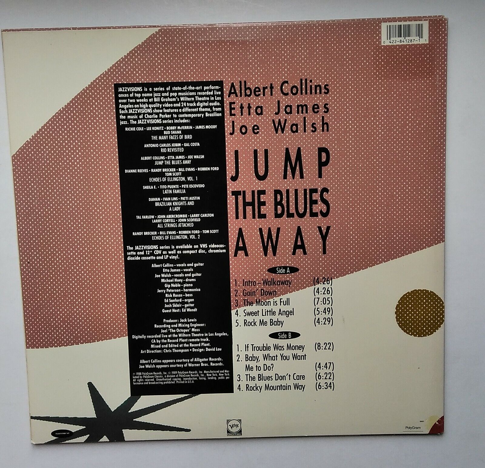 Albert Collins - Etta james - Joe Walsh : Jump the blues away