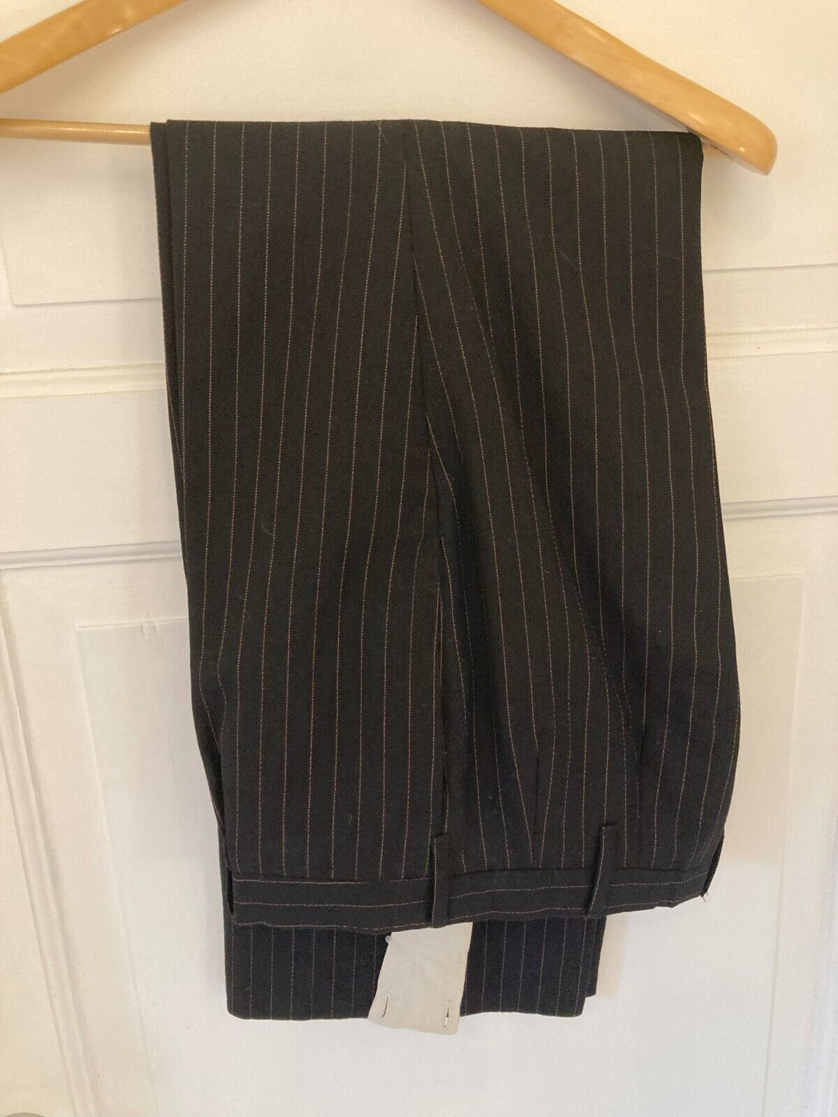 Bespoke Italian pinstripe vintage suit