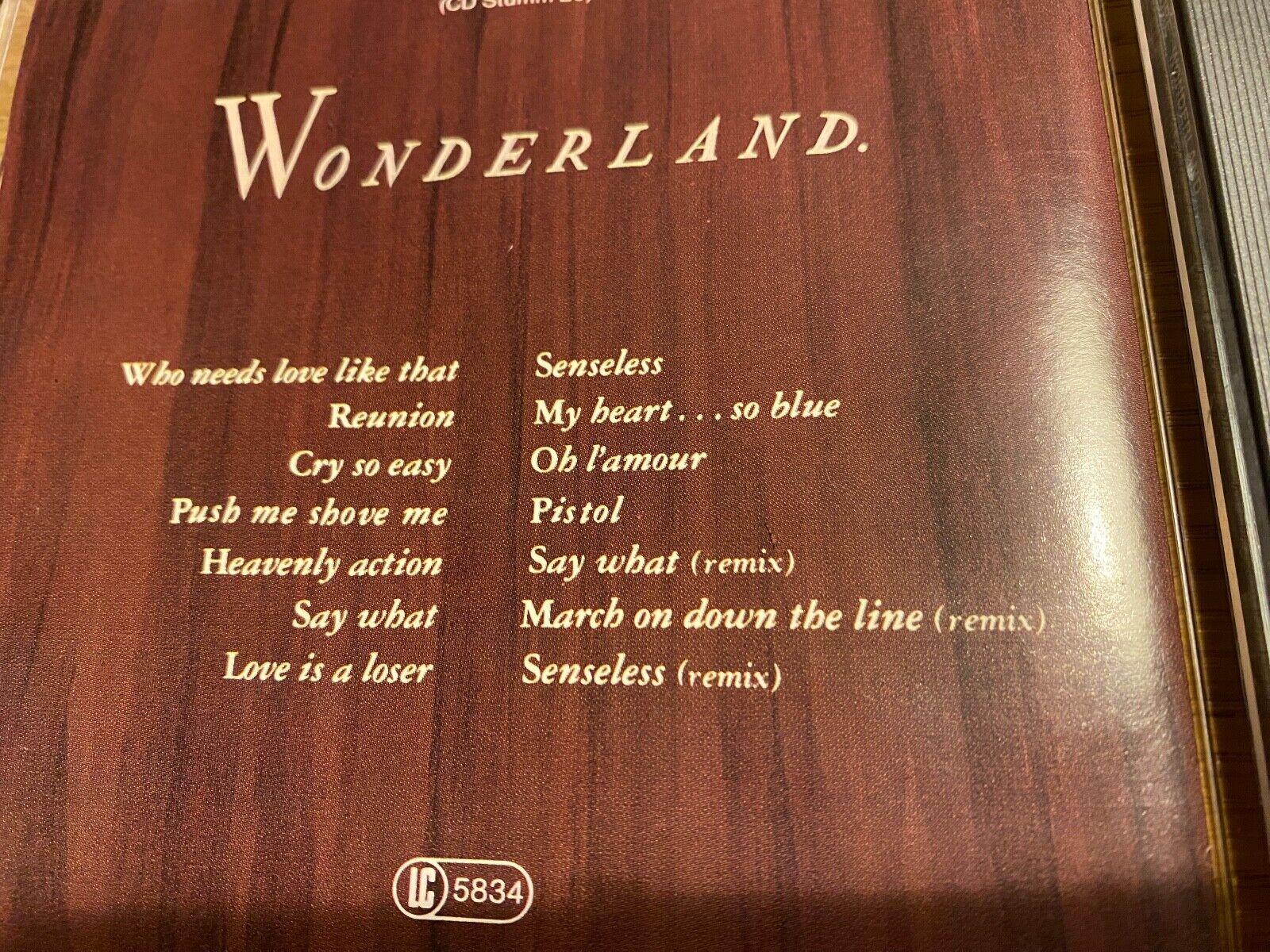 ERASURE "WONDERLAND" 1986 CD ALBUM 14 TRACKS MUTE RECORDS WEST GERMANY 1 PRESS*