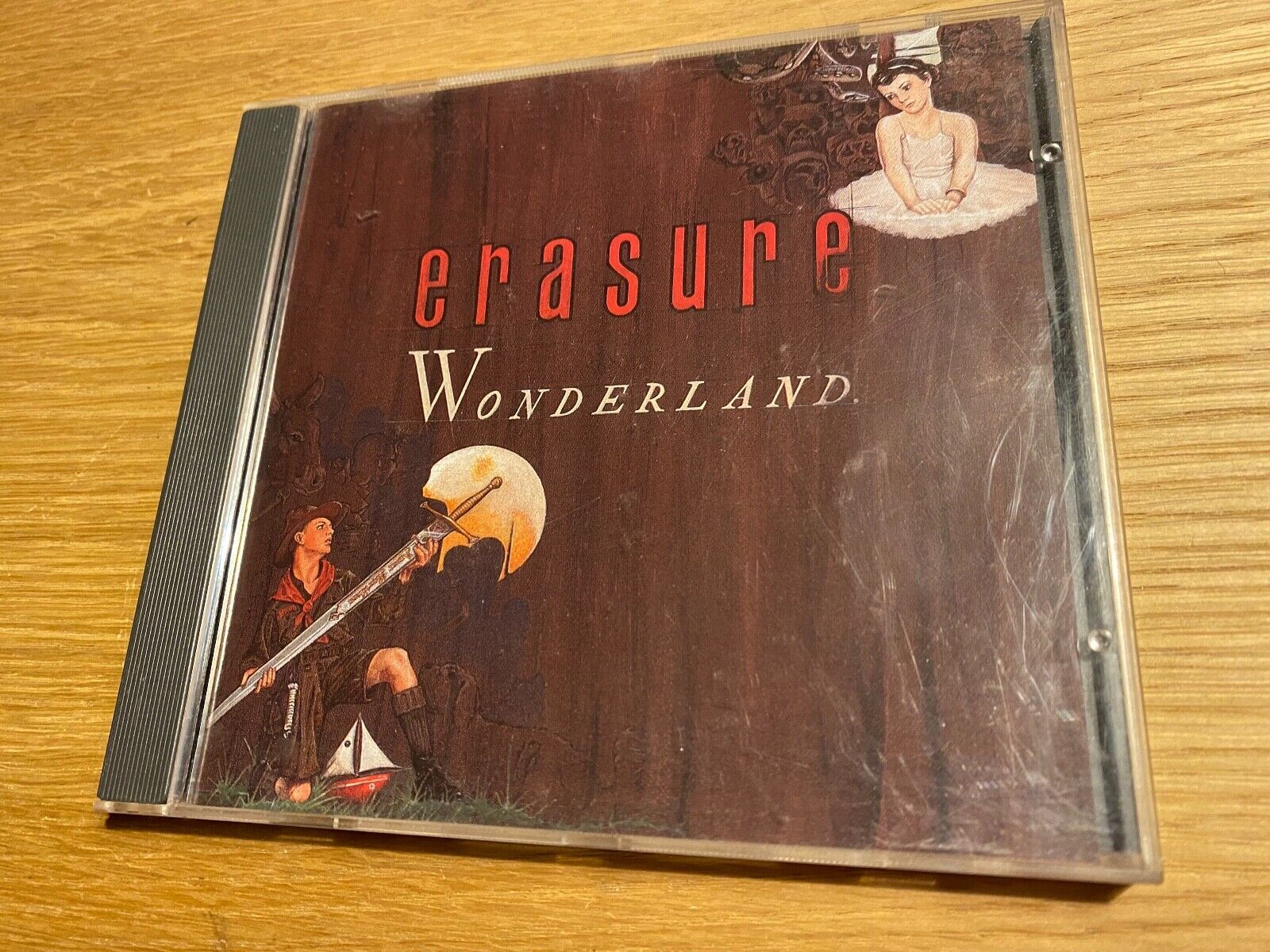 ERASURE "WONDERLAND" 1986 CD ALBUM 14 TRACKS MUTE RECORDS WEST GERMANY 1 PRESS*