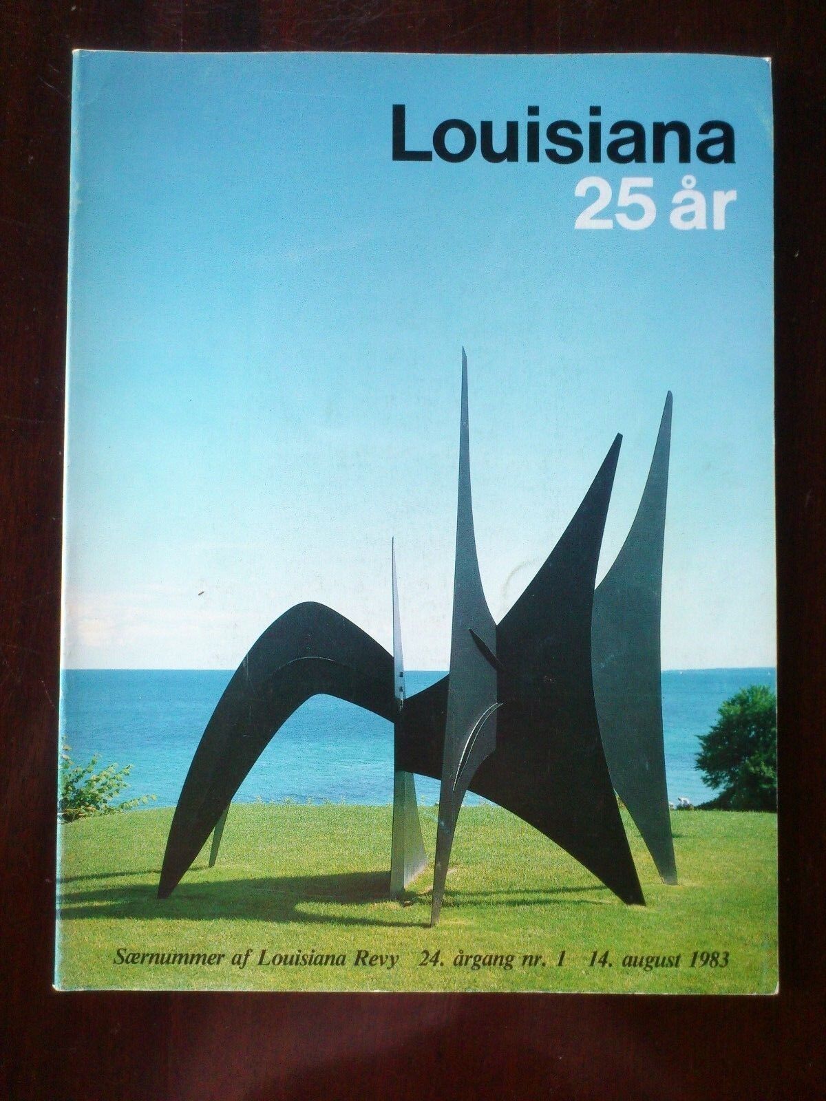 Danish art magazine"Louisiana " 25th Ann 1983 123 pages wexhibitions and art