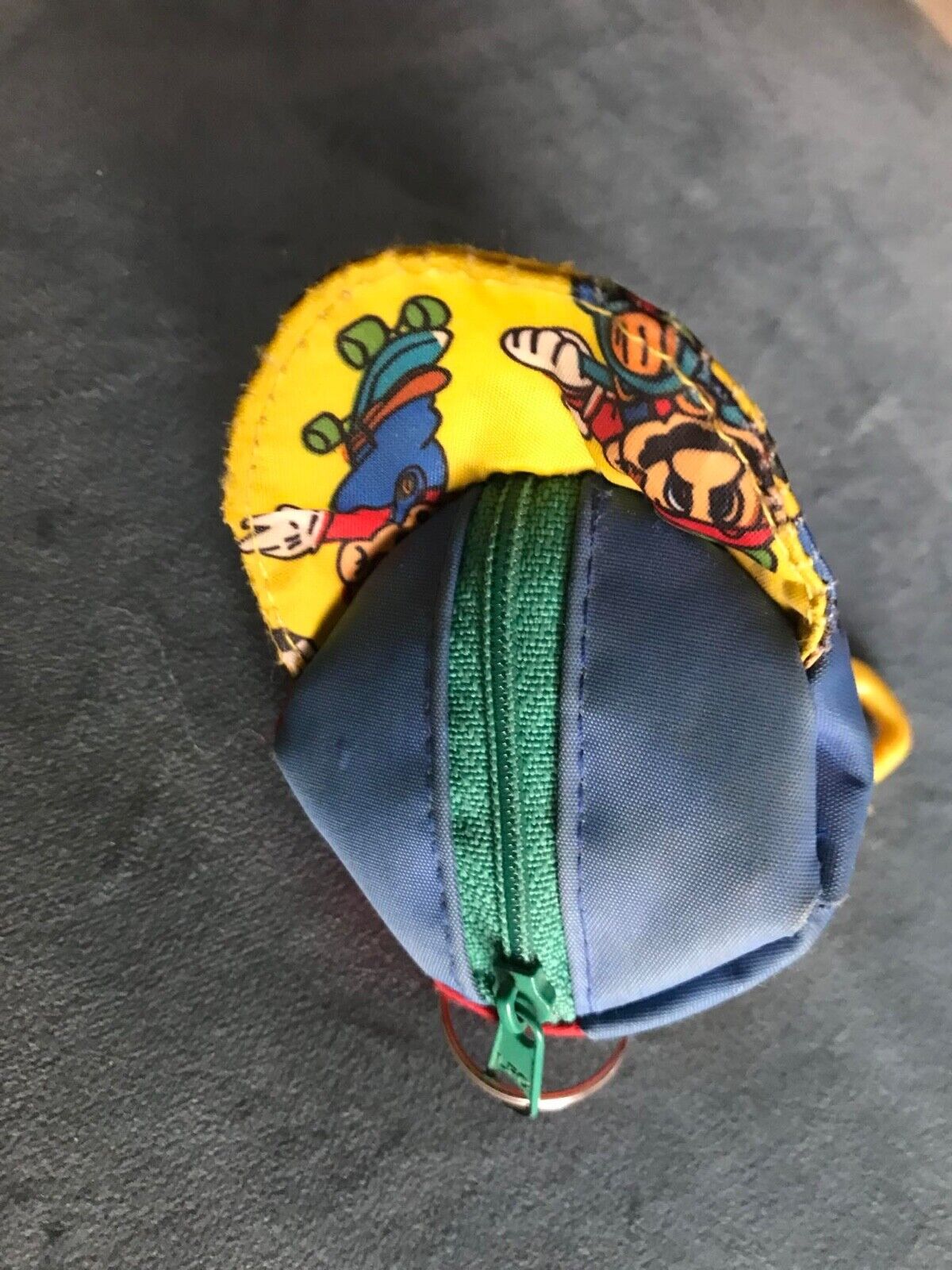 Vintage Mario Bros keychain purse